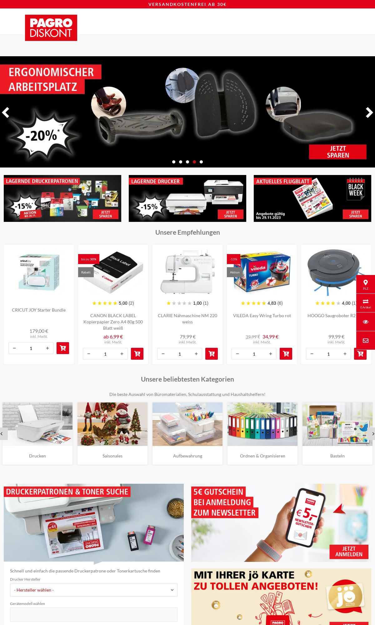 Prospekt Pagro 27.11.2023 - 03.12.2023