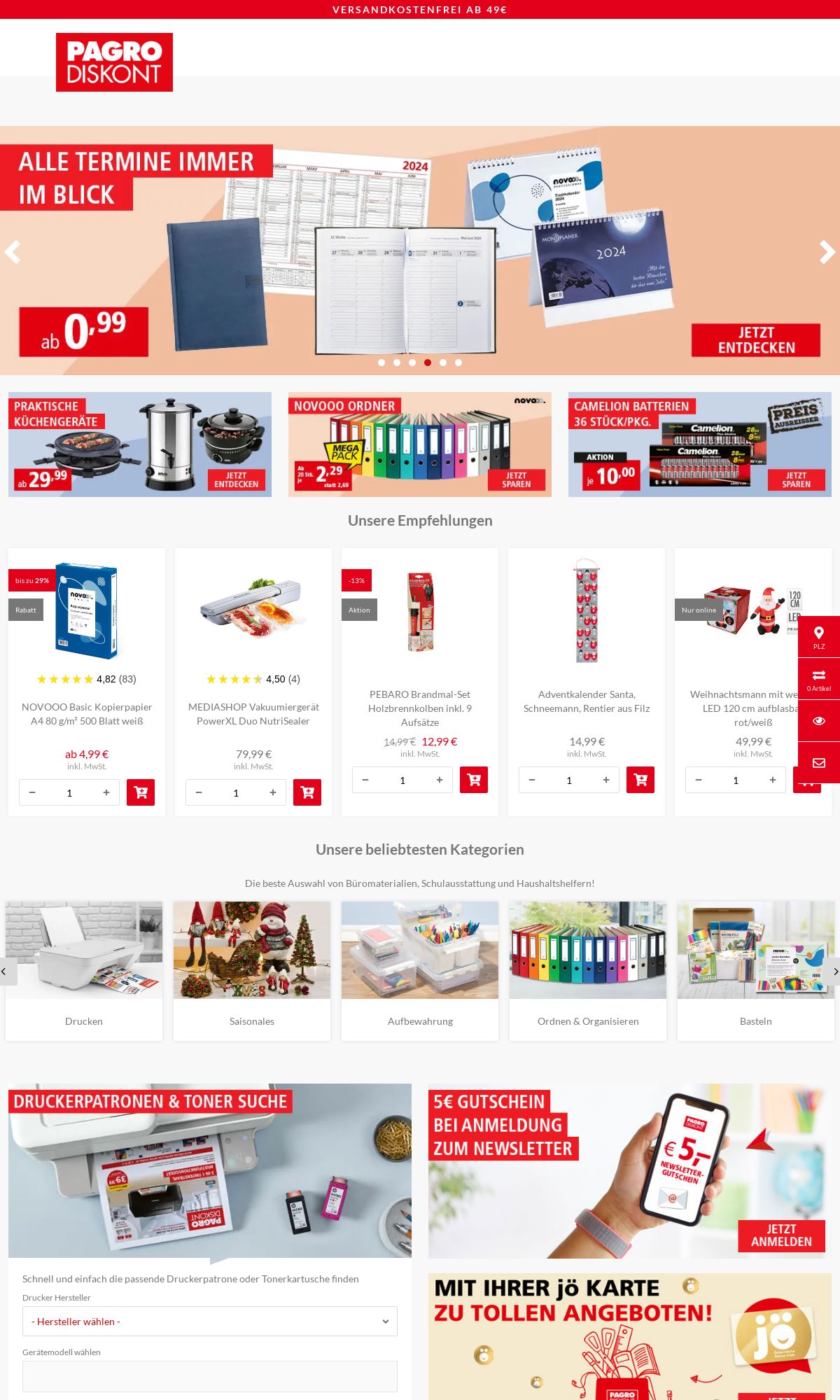 Prospekt Pagro 06.11.2023 - 12.11.2023