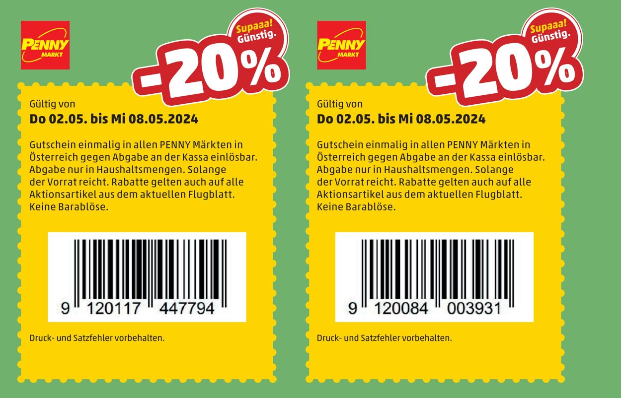 Prospekt Penny Markt 29.04.2024 - 05.05.2024