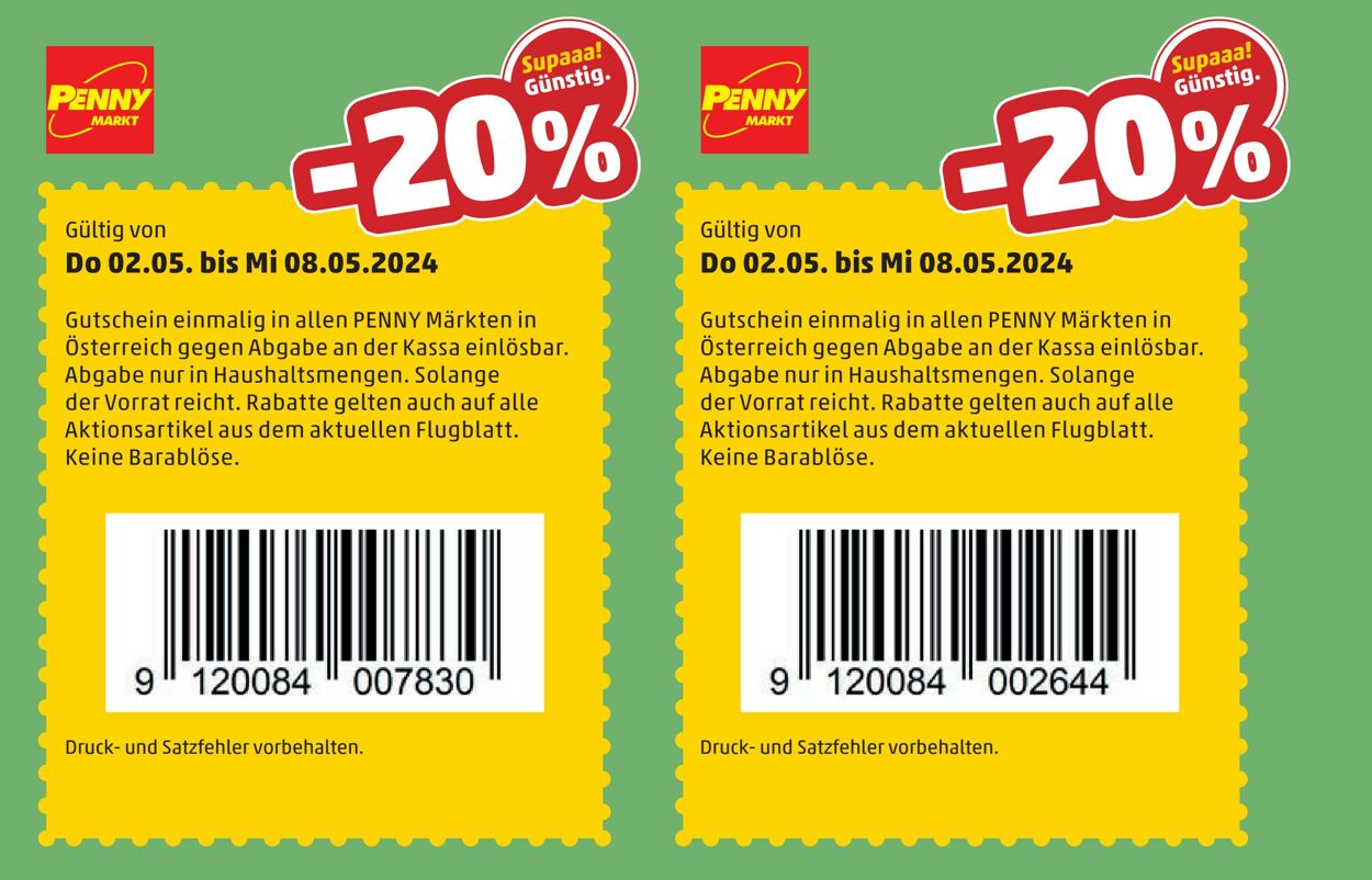 Prospekt Penny Markt 29.04.2024 - 05.05.2024