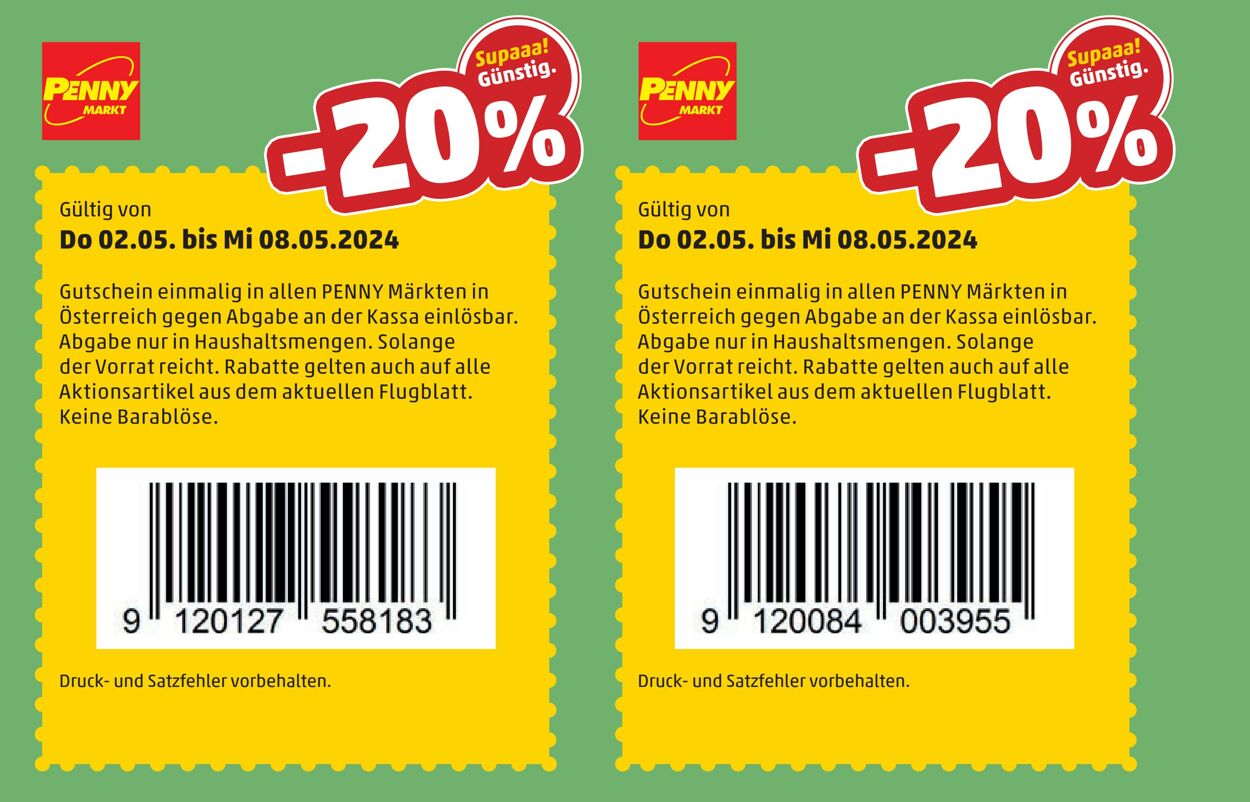 Prospekt Penny Markt 29.04.2024 - 05.05.2024