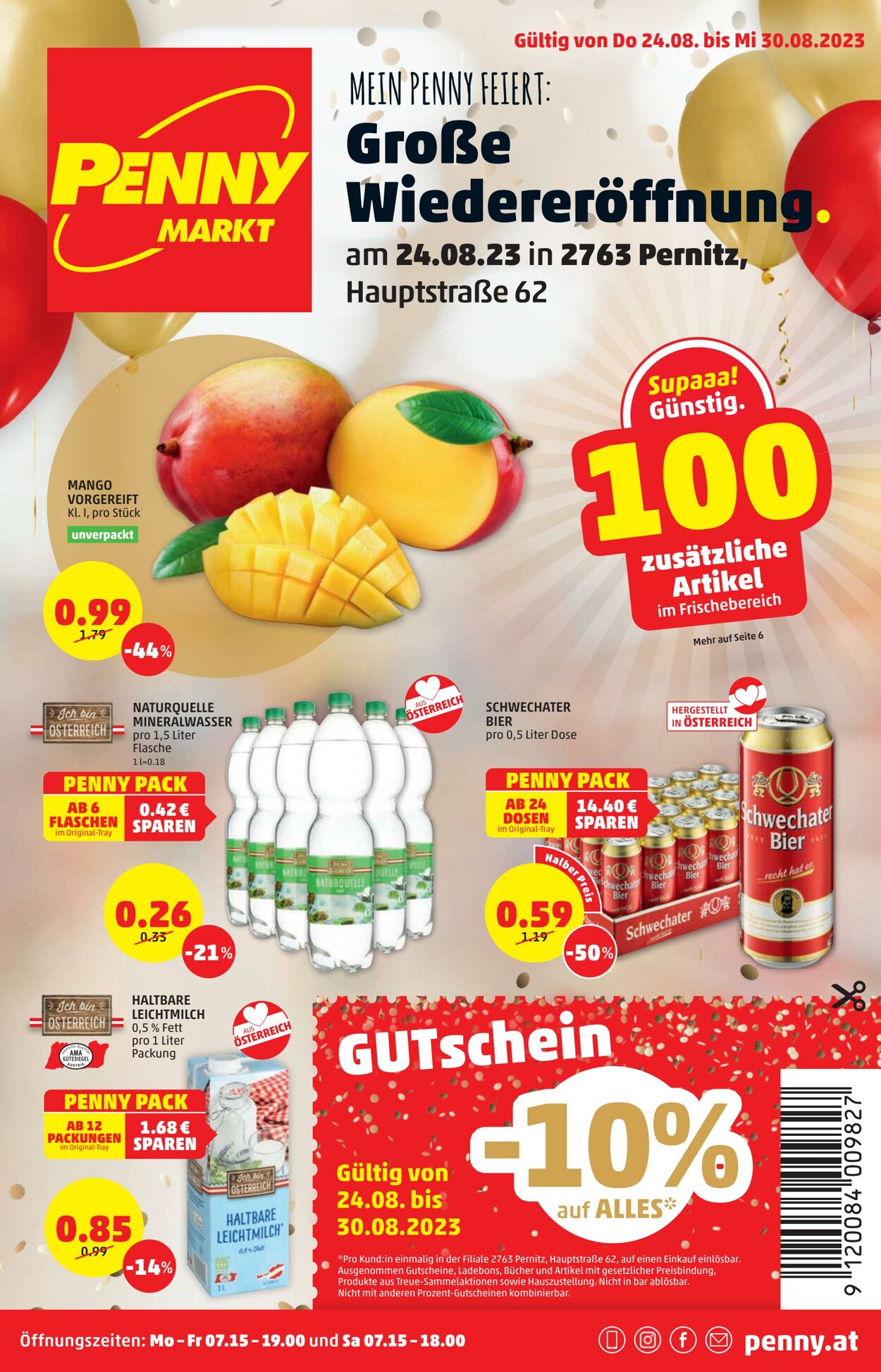 Prospekt Penny Markt 24.08.2023 - 30.08.2023
