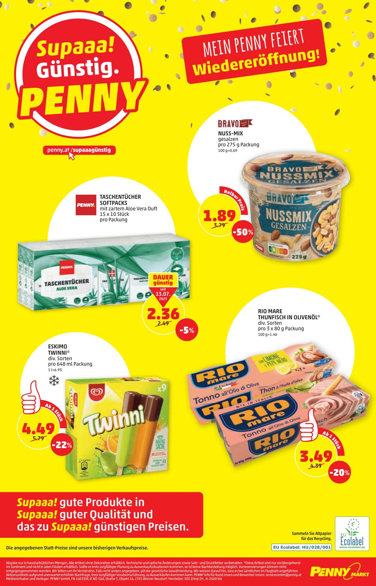Prospekt Penny Markt 24.08.2023 - 30.08.2023