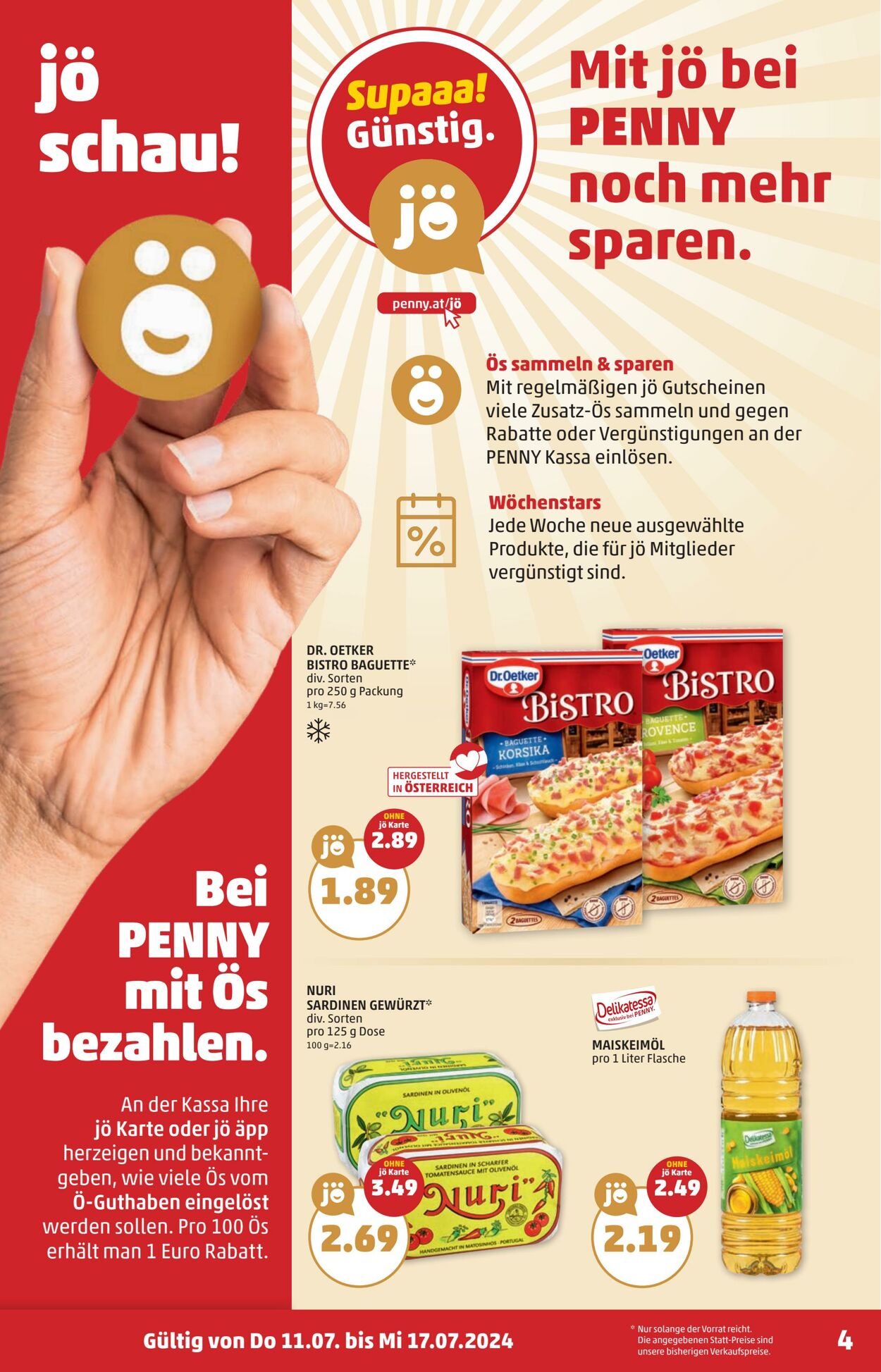 Prospekt Penny Markt 11.07.2024 - 17.07.2024