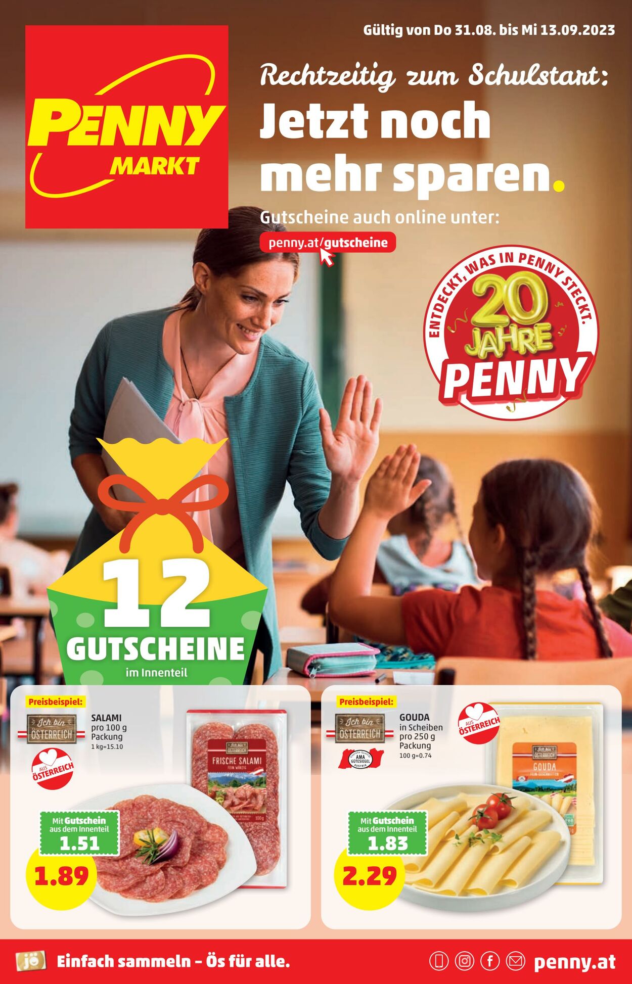 Prospekt Penny Markt 31.08.2023 - 13.09.2023