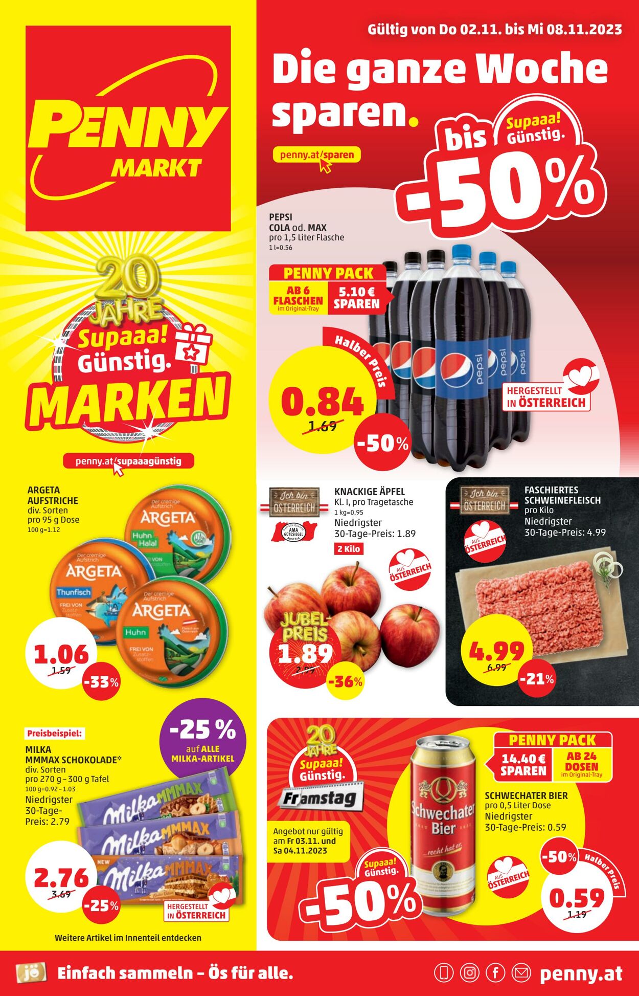 Prospekt Penny Markt 02.11.2023 - 08.11.2023