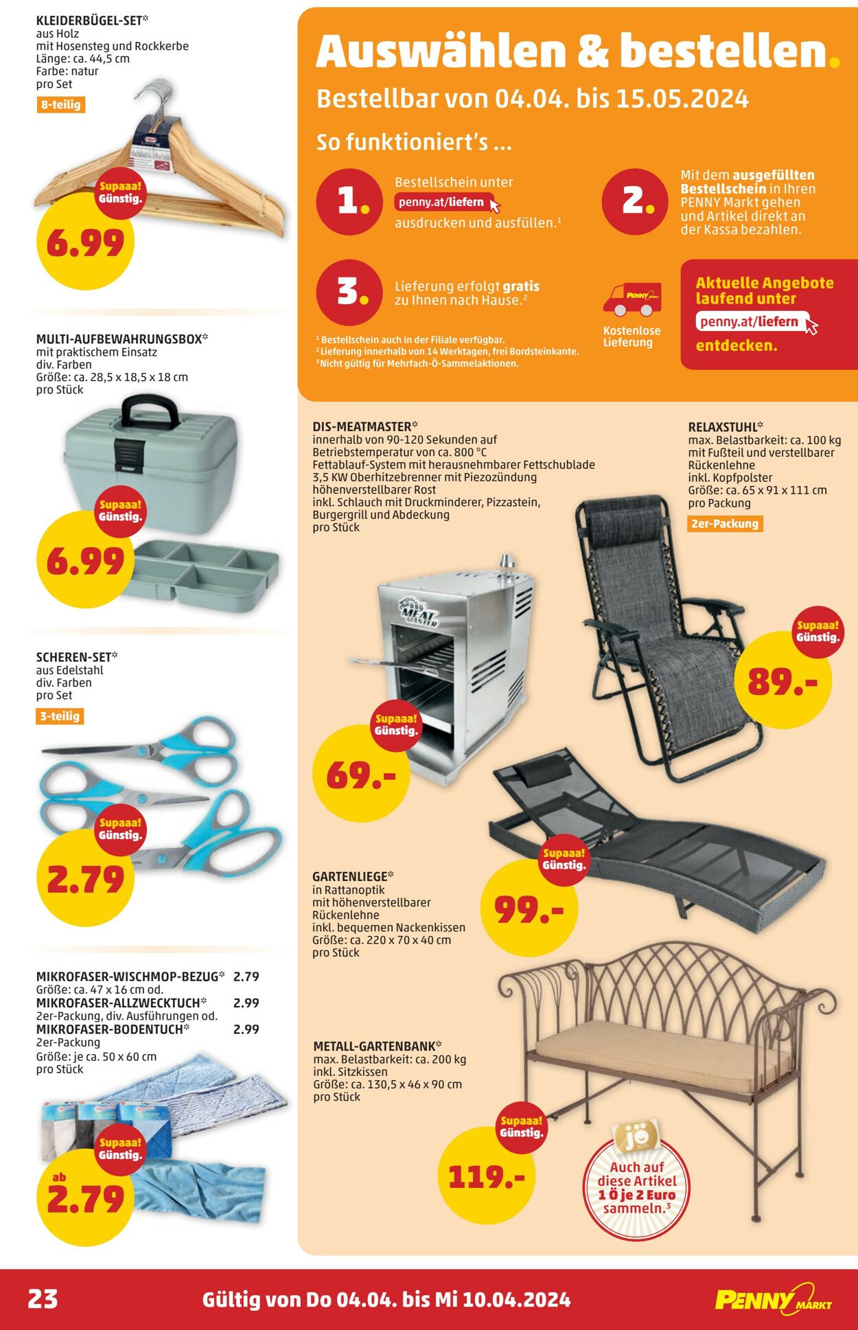 Prospekt Penny Markt 04.04.2024 - 10.04.2024