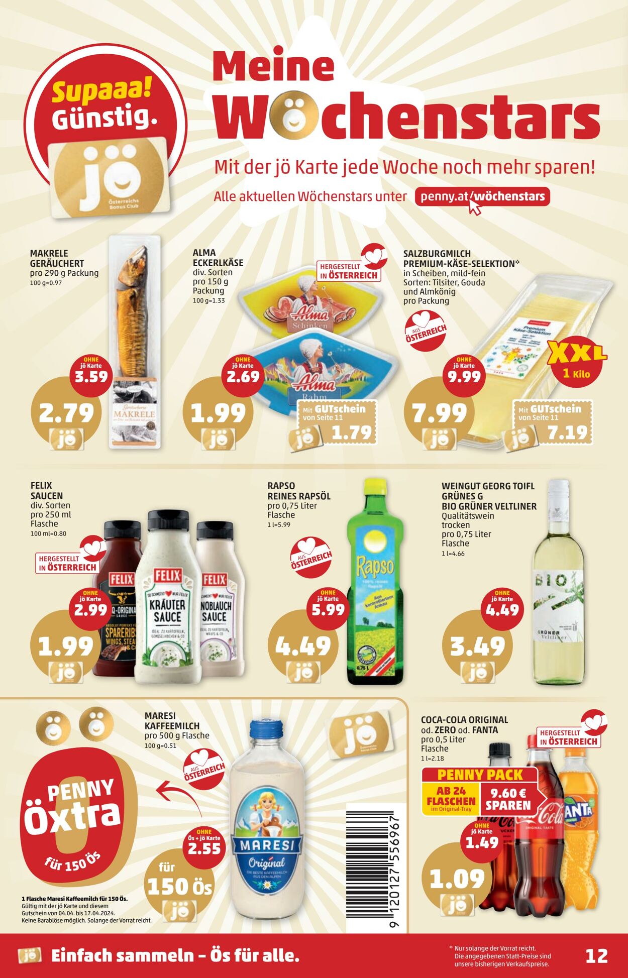 Prospekt Penny Markt 04.04.2024 - 10.04.2024