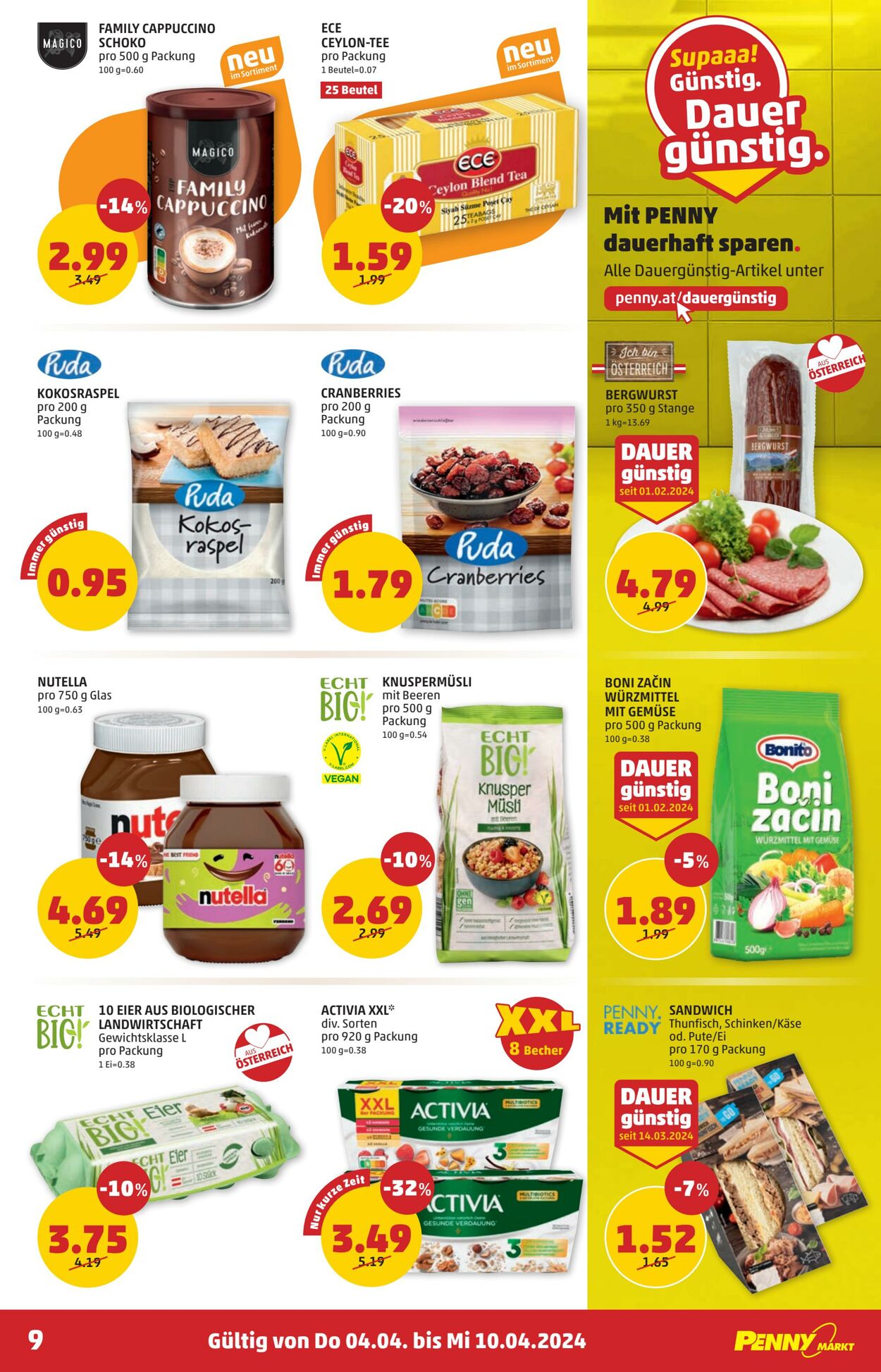Prospekt Penny Markt 04.04.2024 - 10.04.2024