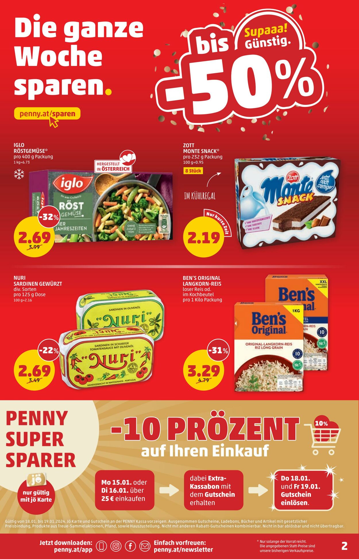 Prospekt Penny Markt 11.01.2024 - 17.01.2024