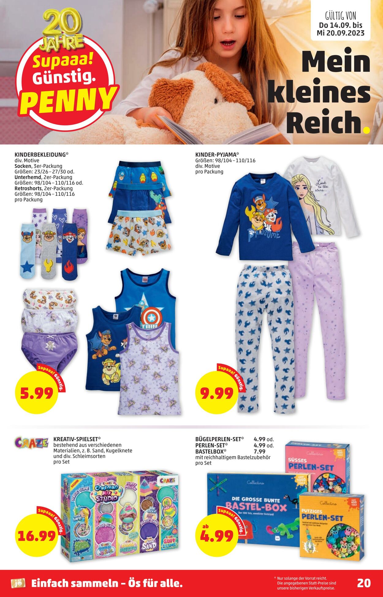 Prospekt Penny Markt 14.09.2023 - 20.09.2023