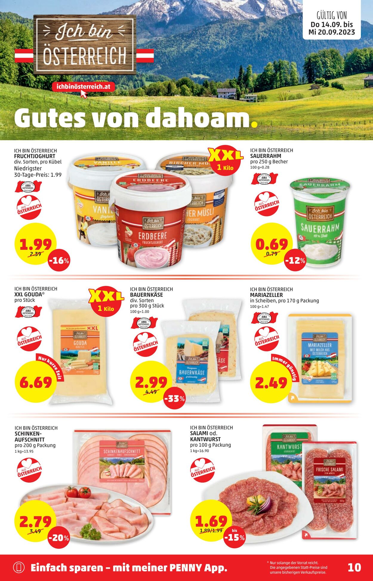 Prospekt Penny Markt 14.09.2023 - 20.09.2023