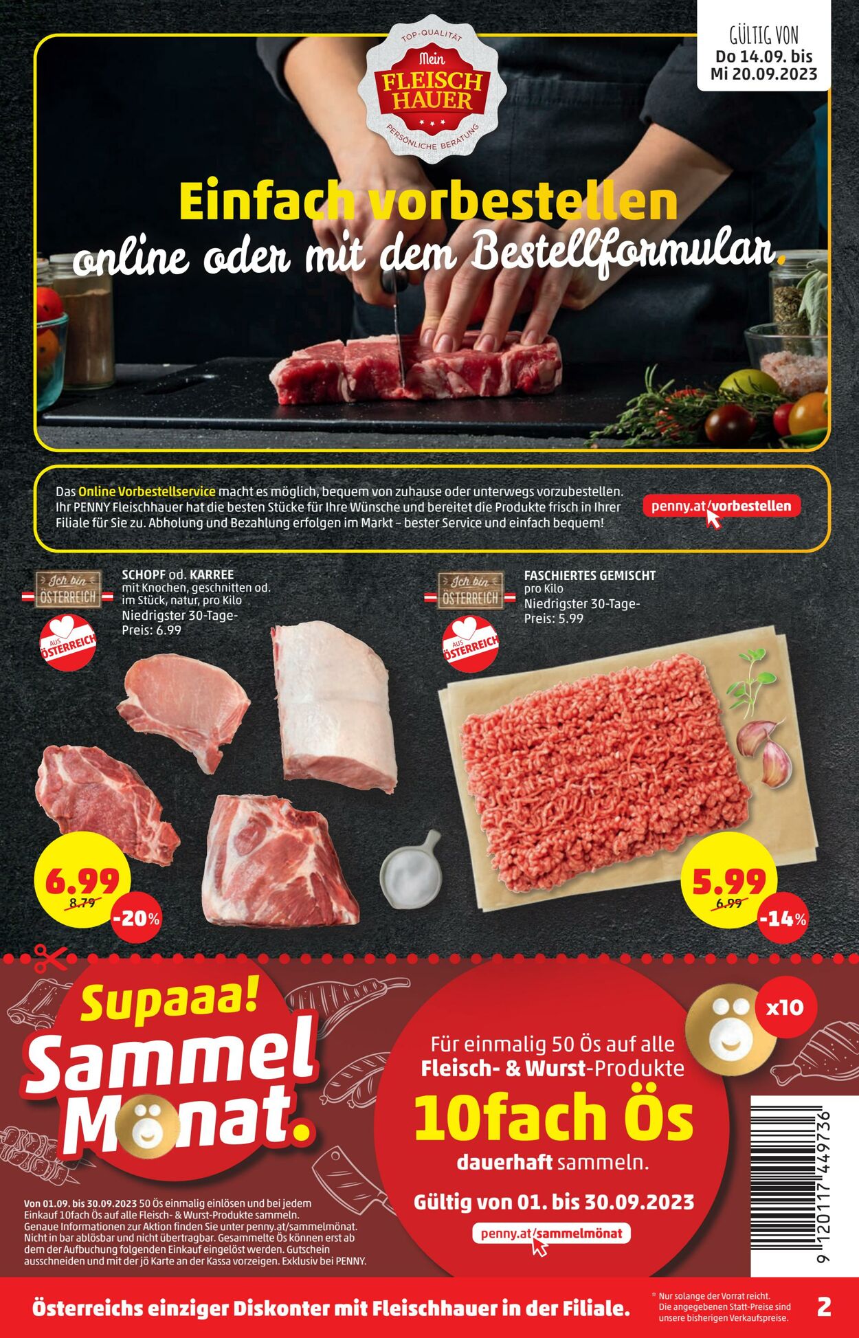 Prospekt Penny Markt 14.09.2023 - 20.09.2023