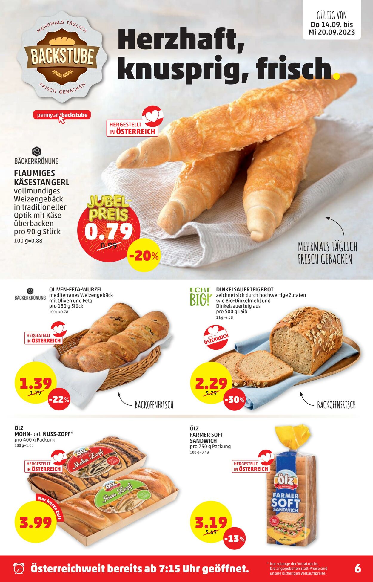 Prospekt Penny Markt 14.09.2023 - 20.09.2023