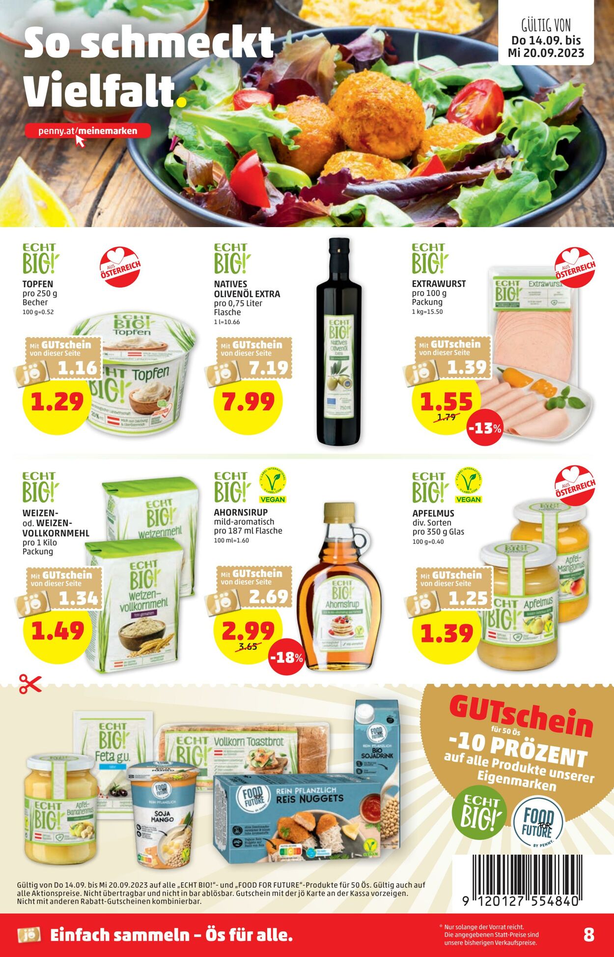 Prospekt Penny Markt 14.09.2023 - 20.09.2023