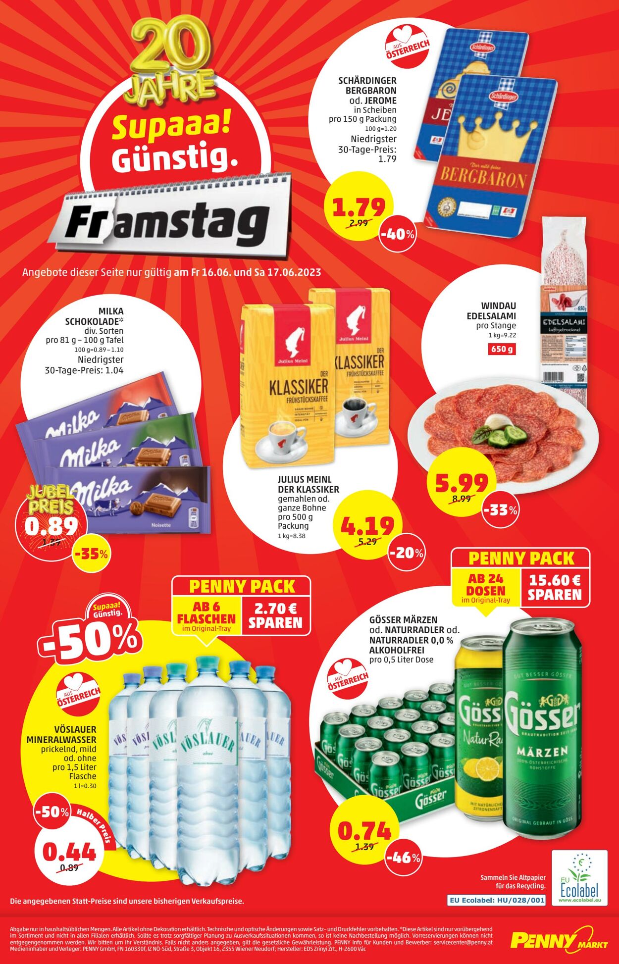 Prospekt Penny Markt 15.06.2023 - 21.06.2023