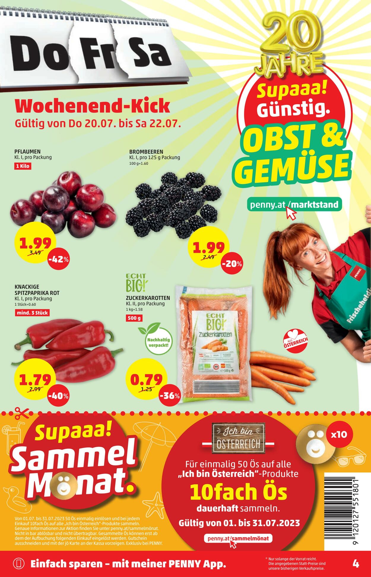 Prospekt Penny Markt 20.07.2023 - 26.07.2023