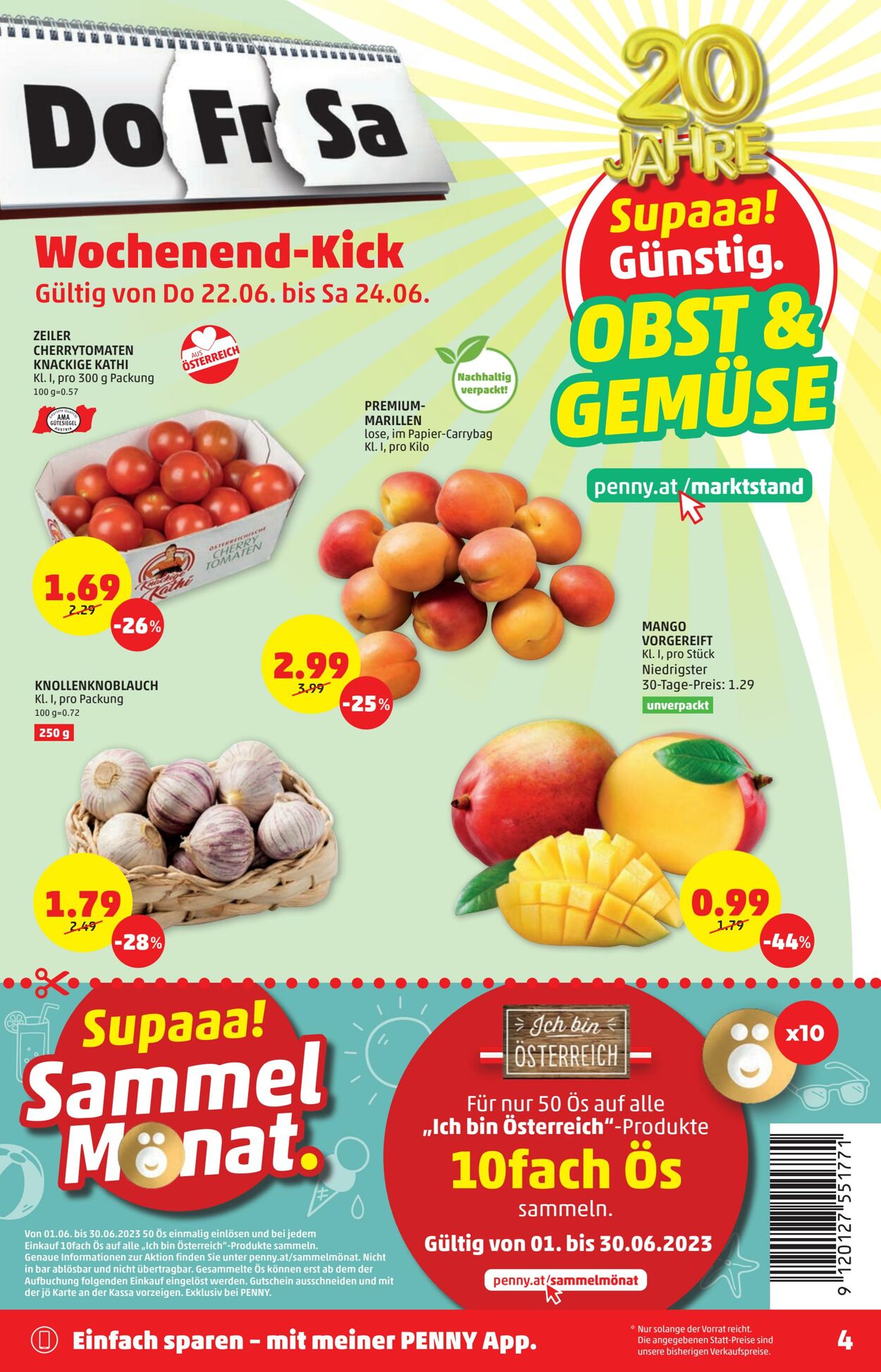 Prospekt Penny Markt 22.06.2023 - 28.06.2023