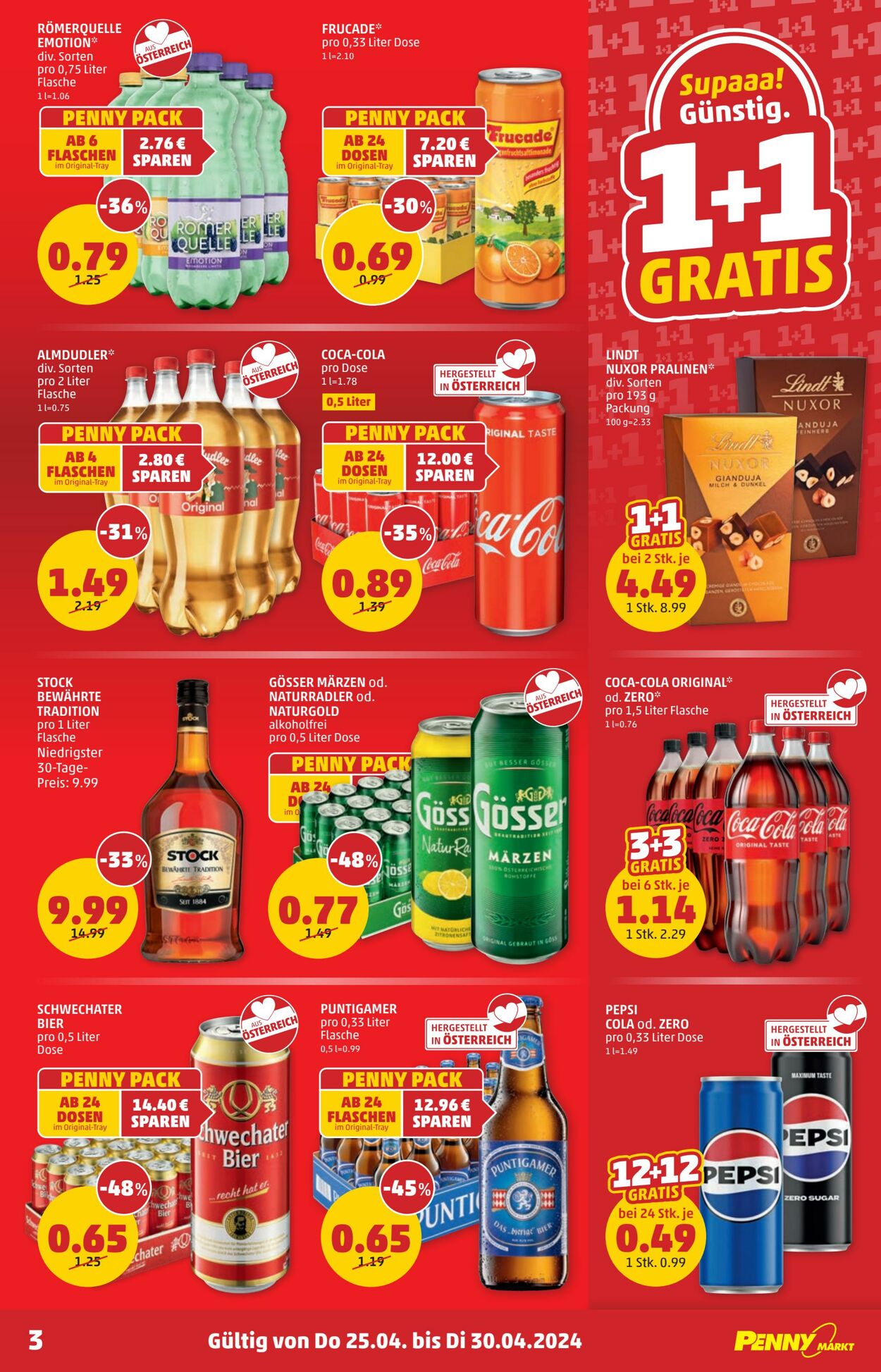 Prospekt Penny Markt 25.04.2024 - 30.04.2024