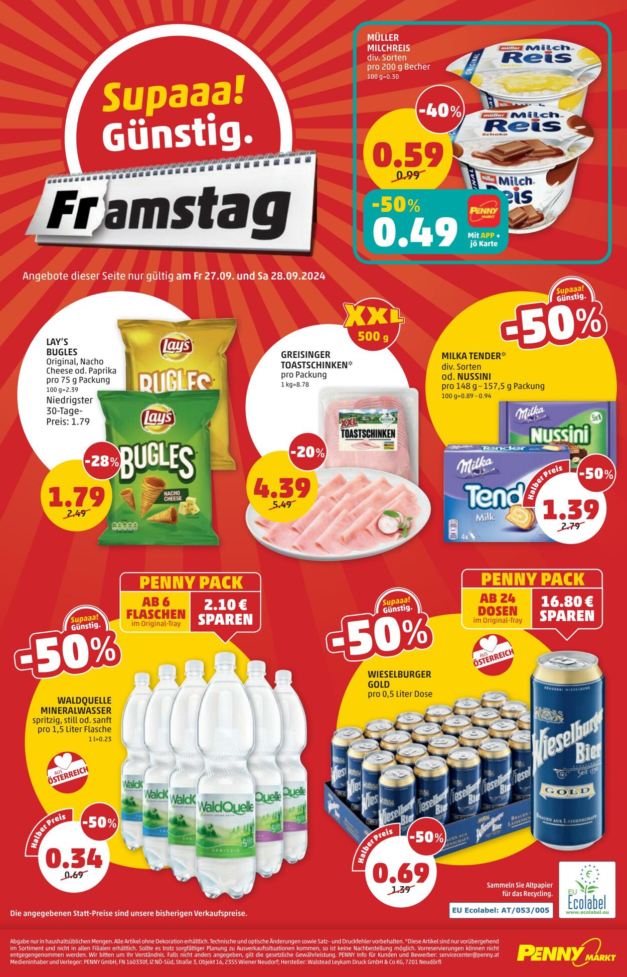 Prospekt Penny Markt 30.09.2024 - 06.10.2024