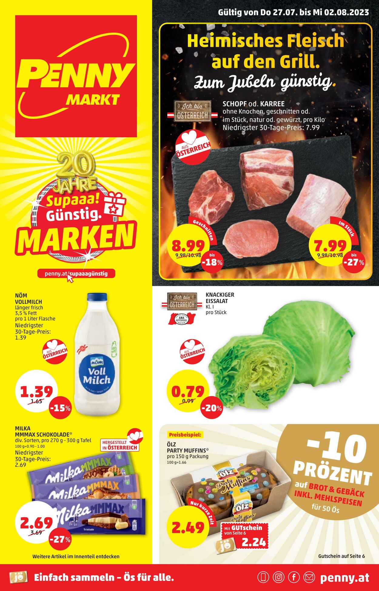 Prospekt Penny Markt 27.07.2023 - 02.08.2023