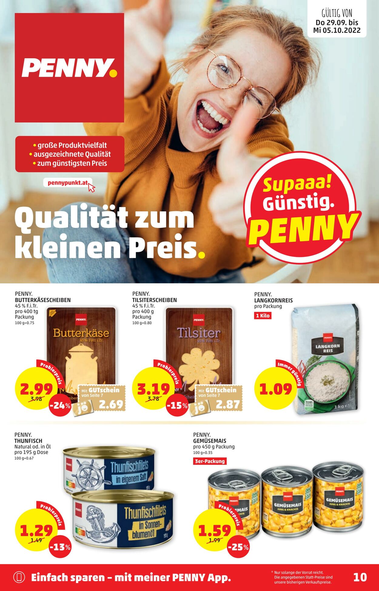 Prospekt Penny Markt 29.09.2022 - 05.10.2022