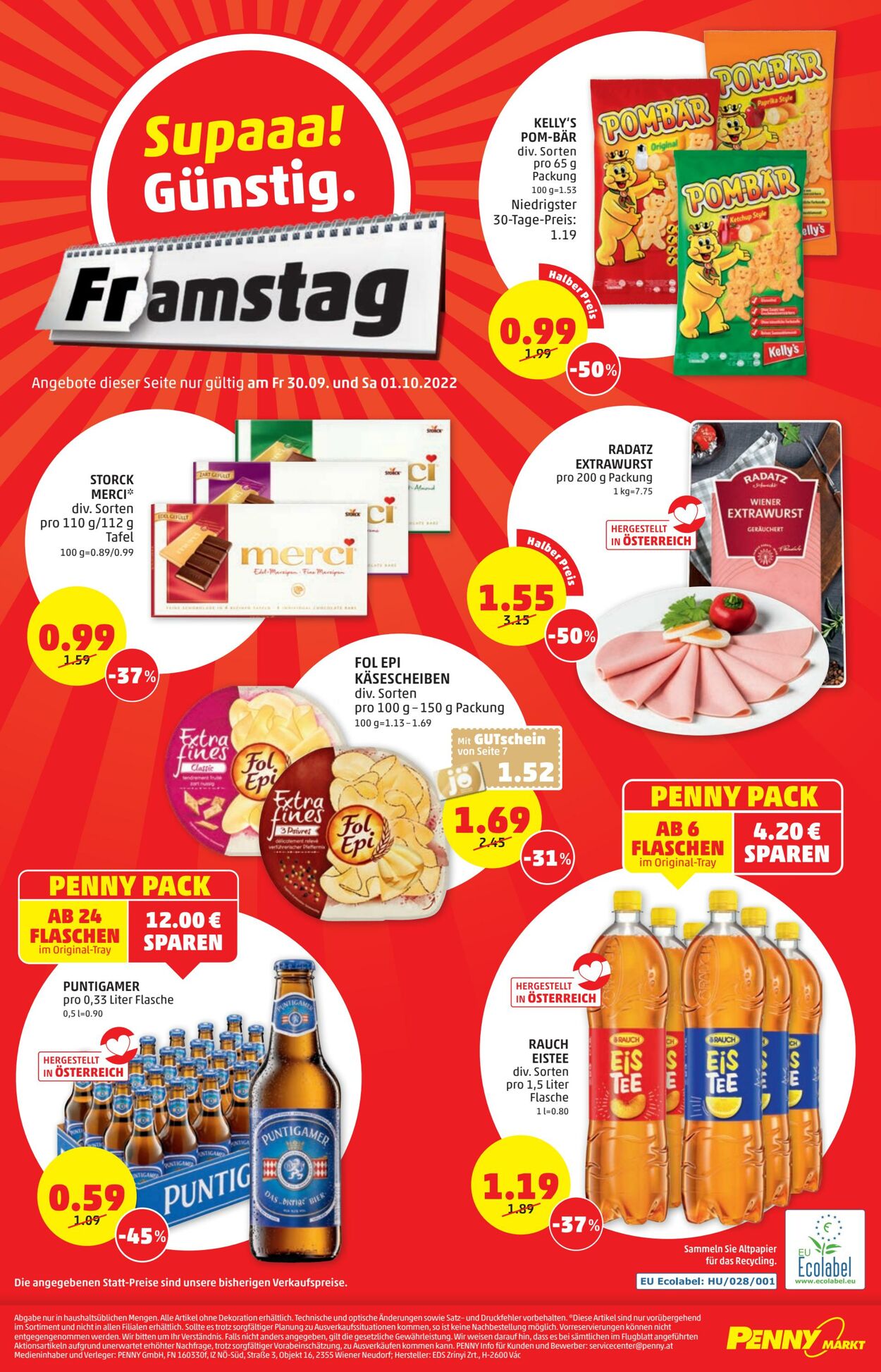 Prospekt Penny Markt 29.09.2022 - 05.10.2022