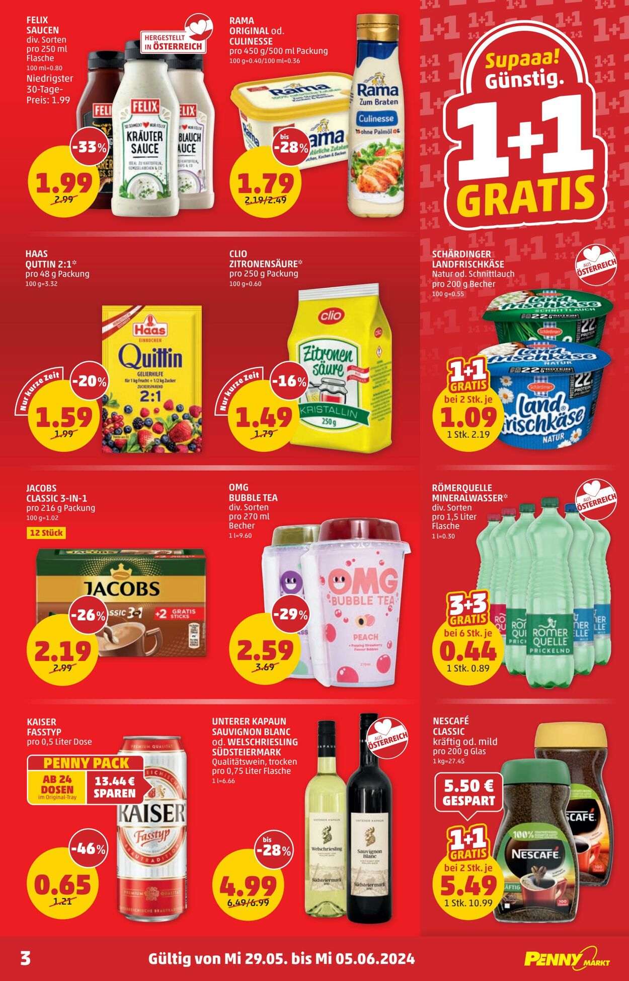 Prospekt Penny Markt 29.05.2024 - 05.06.2024