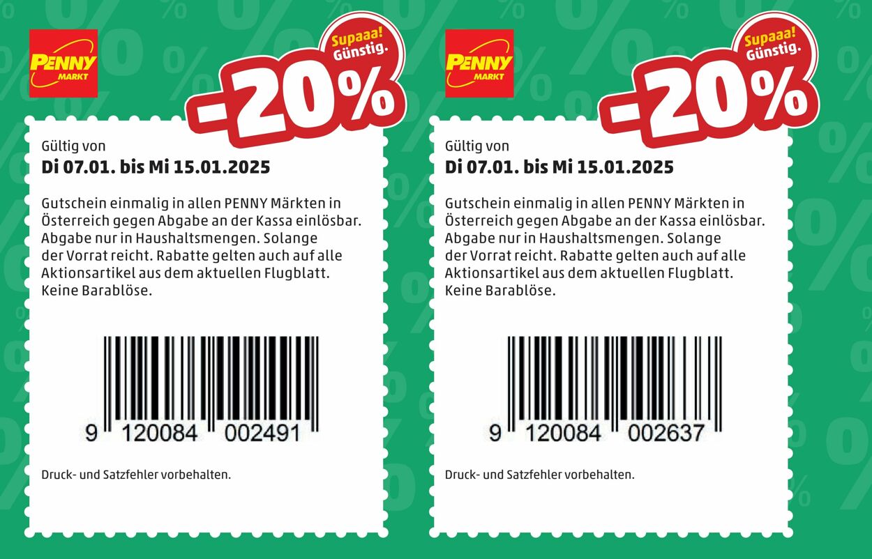 Prospekt Penny Markt 20.01.2025 - 26.01.2025