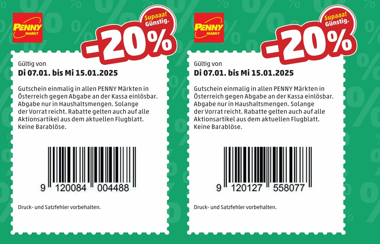 Prospekt Penny Markt 06.01.2025 - 12.01.2025