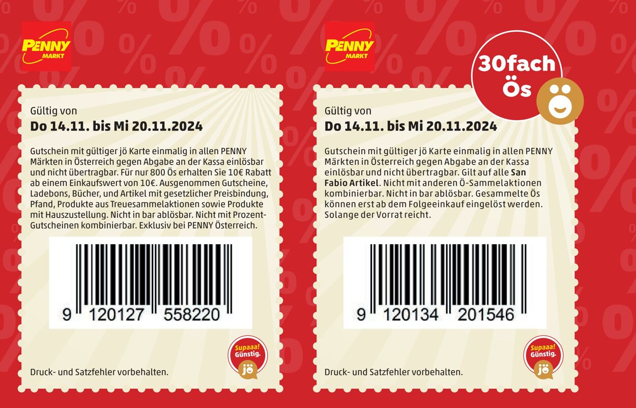 Prospekt Penny Markt 11.11.2024 - 17.11.2024