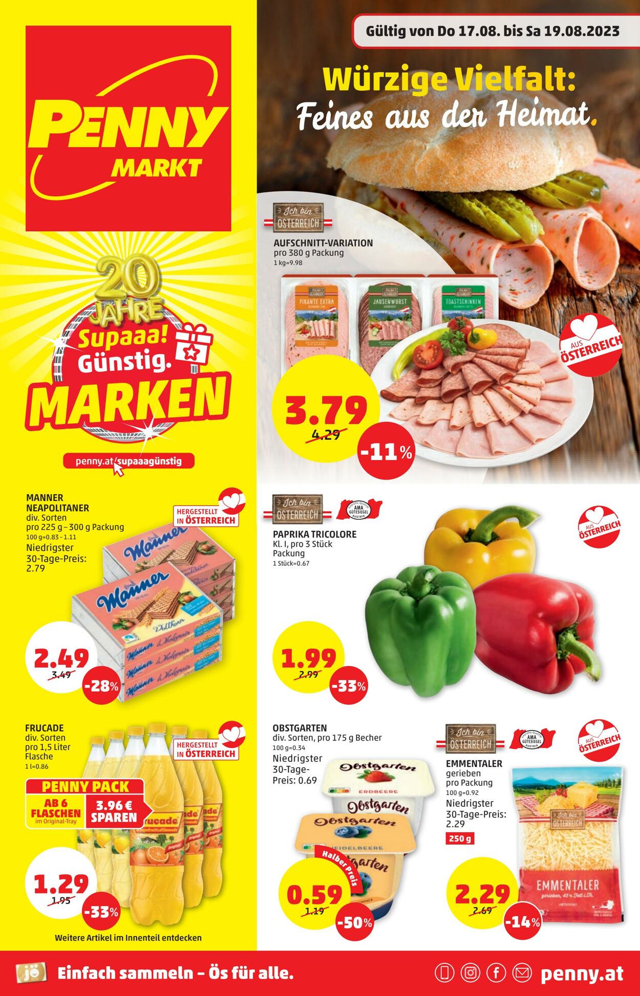 Prospekt Penny Markt 17.08.2023 - 19.08.2023