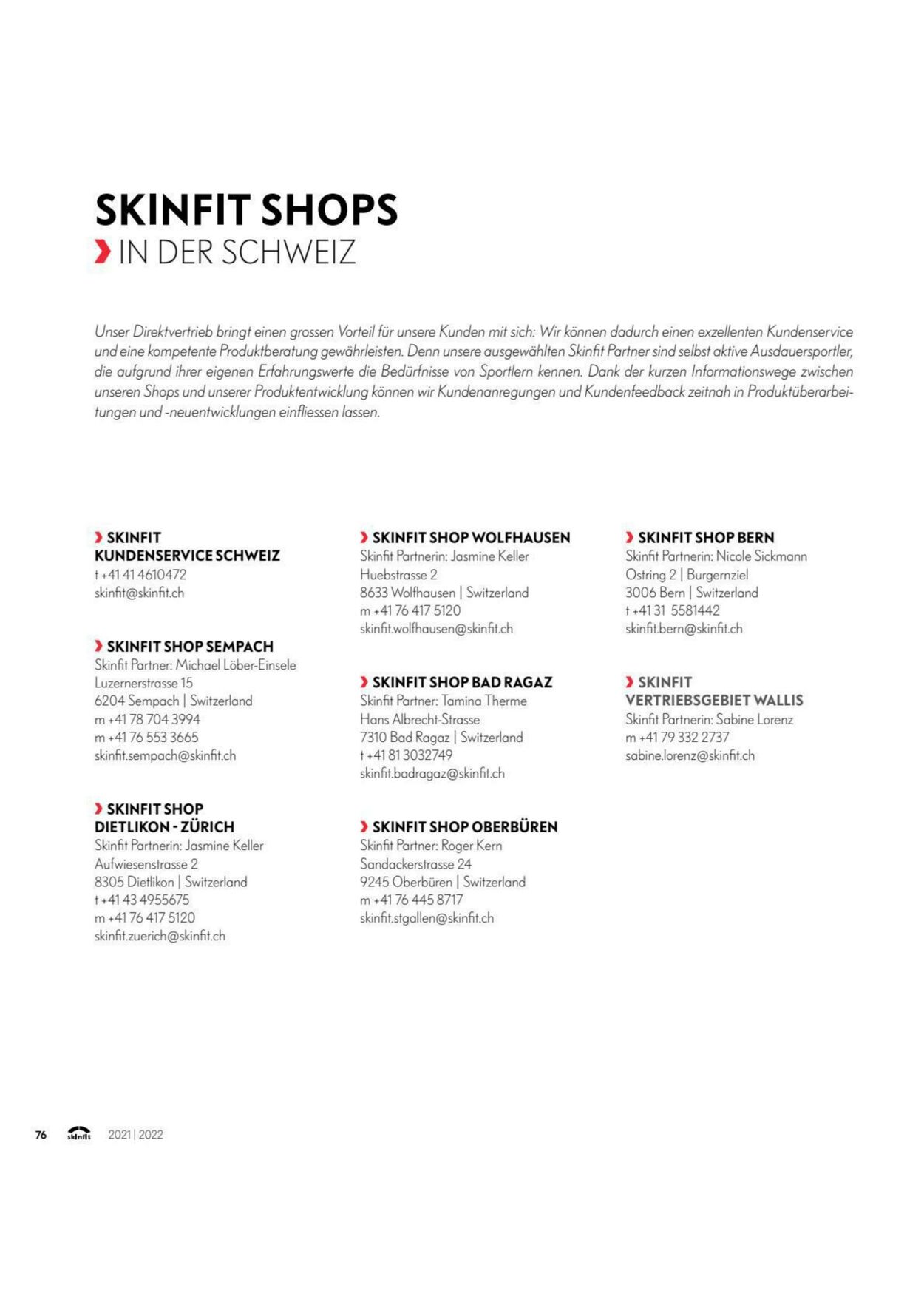 Prospekt Skinfit 01.09.2022 - 31.12.2022