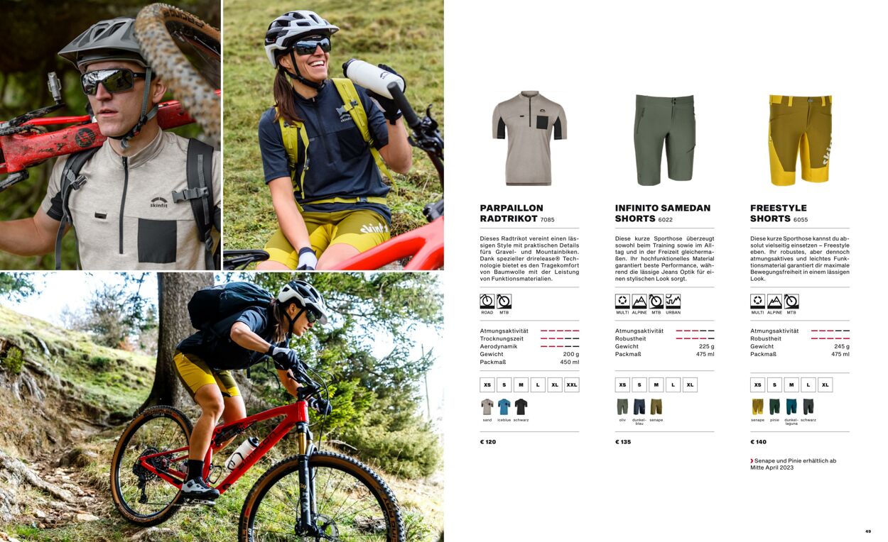 Prospekt Skinfit 03.04.2023 - 21.09.2023