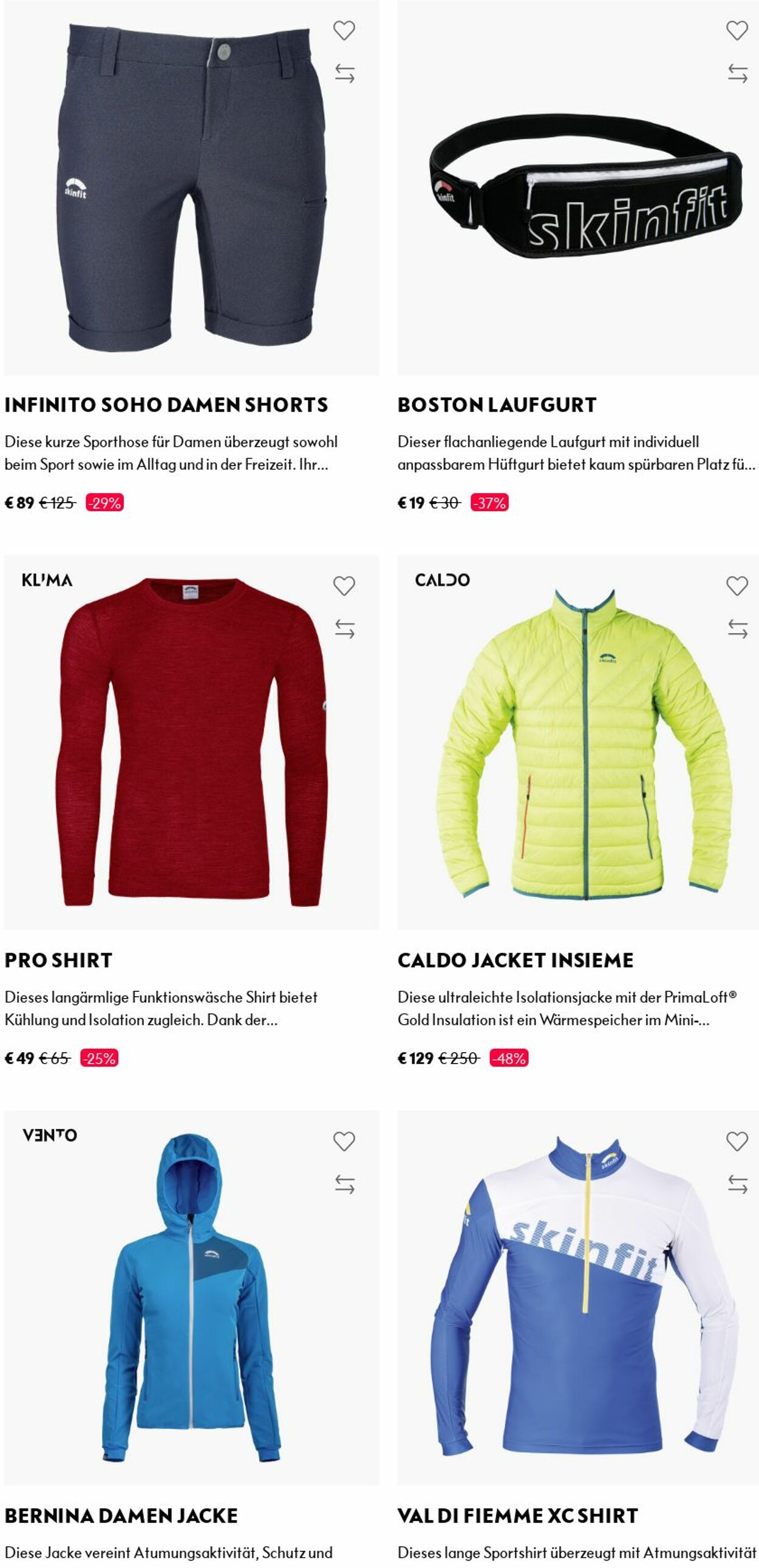 Prospekt Skinfit 01.08.2023 - 16.08.2023