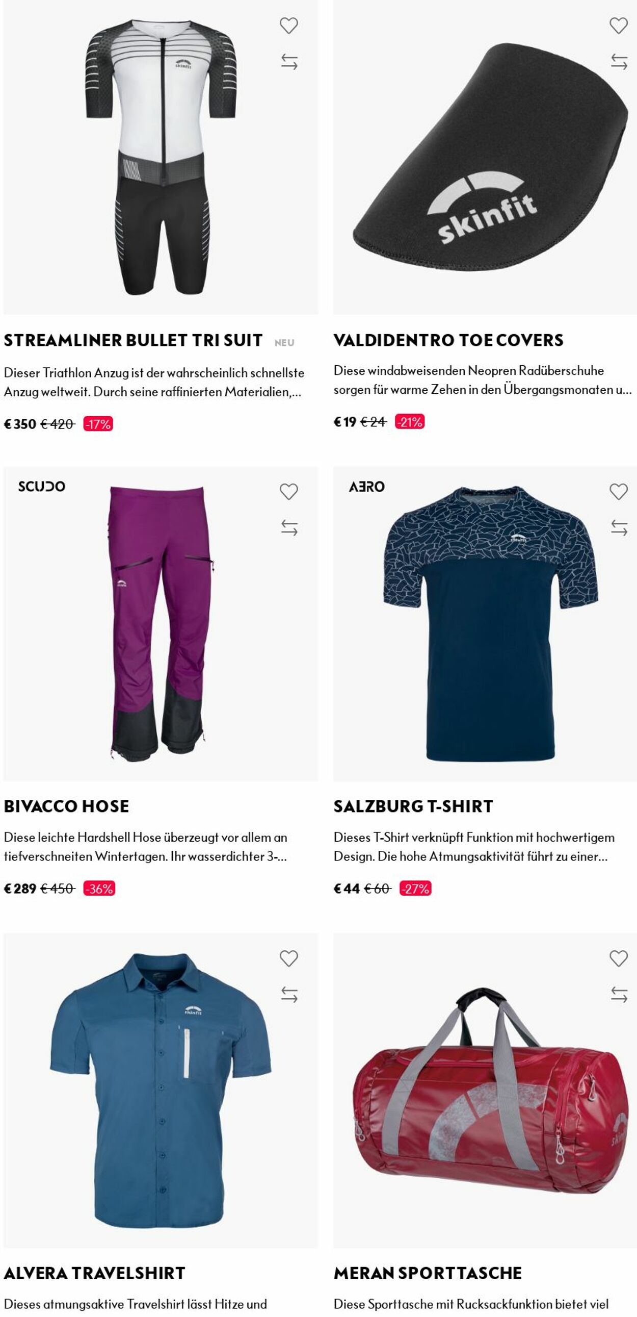 Prospekt Skinfit 16.08.2023 - 31.08.2023