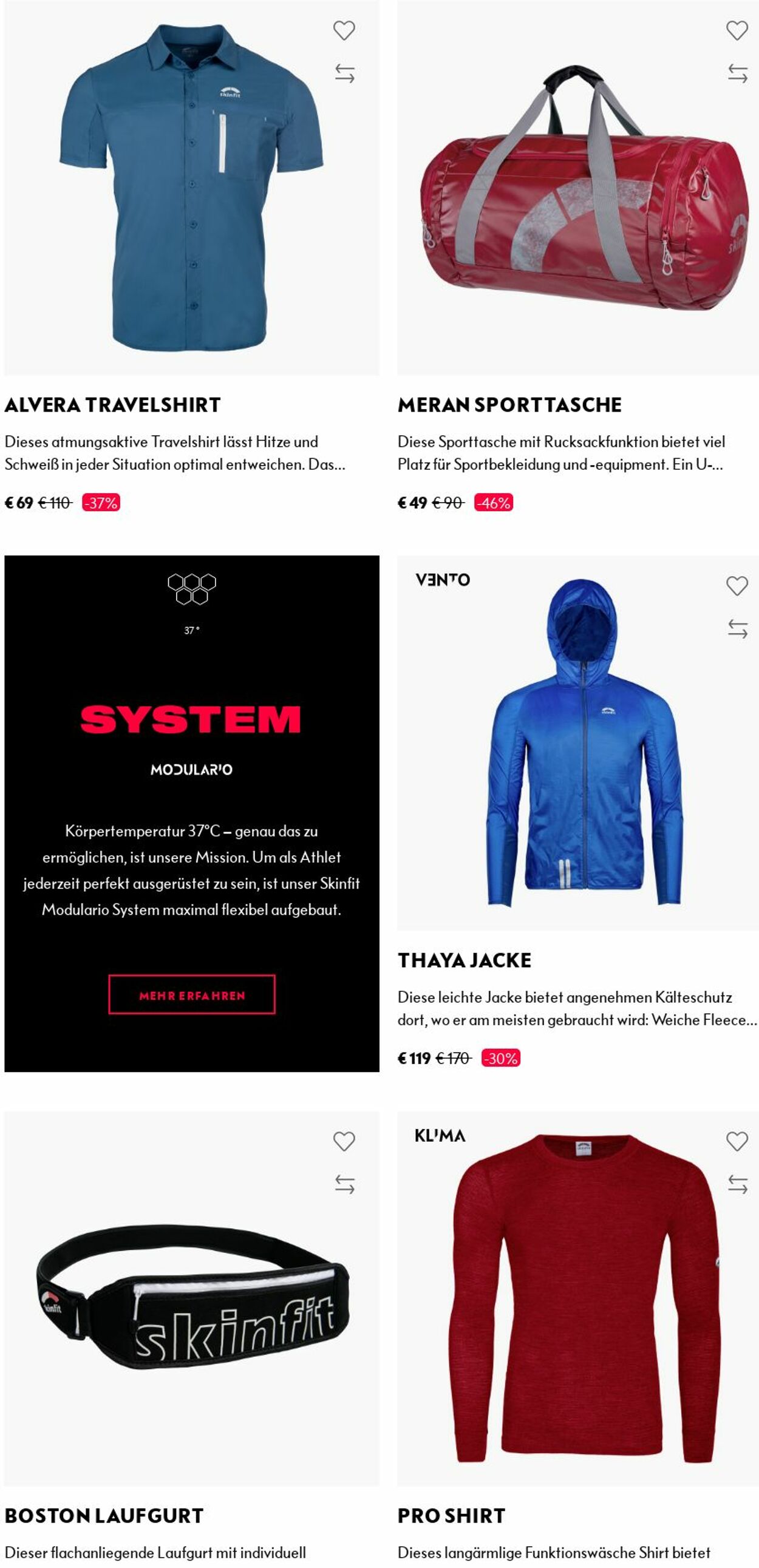 Prospekt Skinfit 16.08.2023 - 31.08.2023