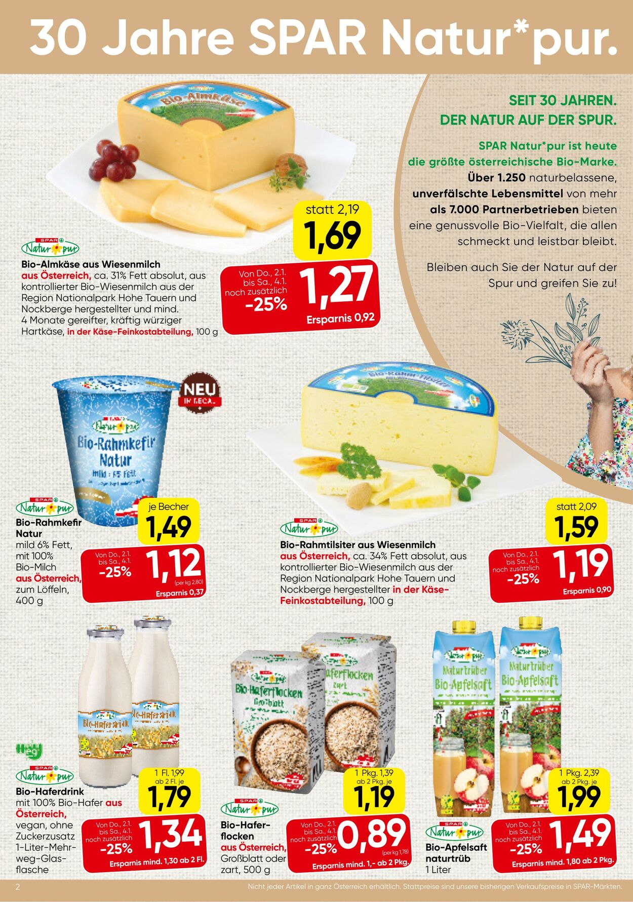 Prospekt Spar 02.01.2025 - 15.01.2025