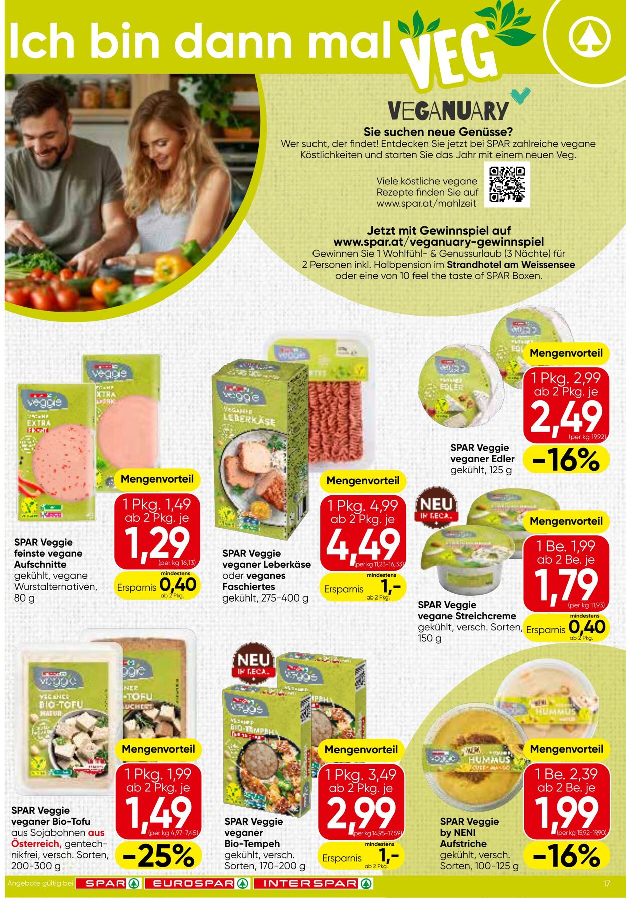 Prospekt Spar 02.01.2025 - 15.01.2025