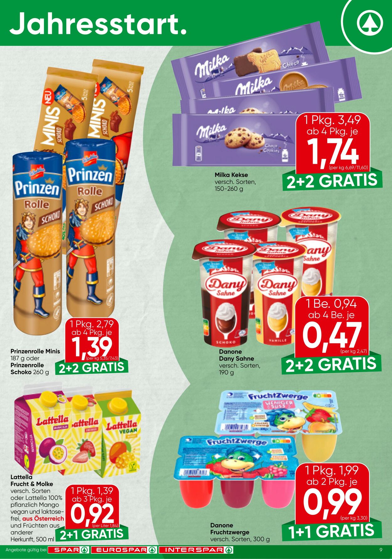 Prospekt Spar 02.01.2025 - 15.01.2025