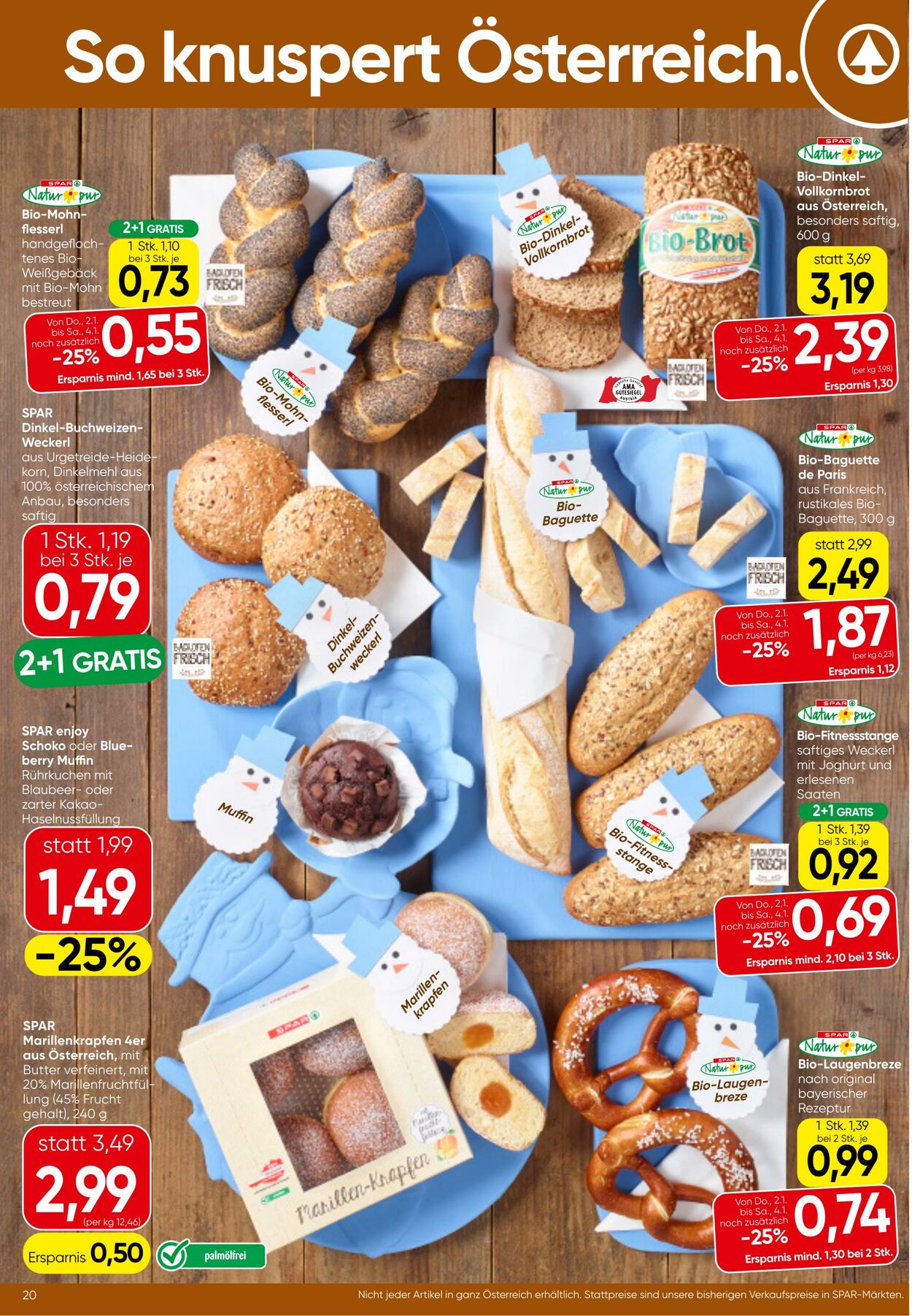 Prospekt Spar 02.01.2025 - 15.01.2025