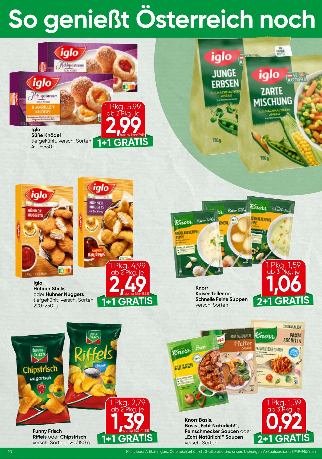 Prospekt Spar 02.01.2025 - 15.01.2025