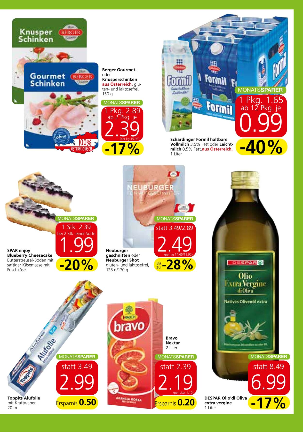 Prospekt Spar 12.01.2023 - 18.01.2023