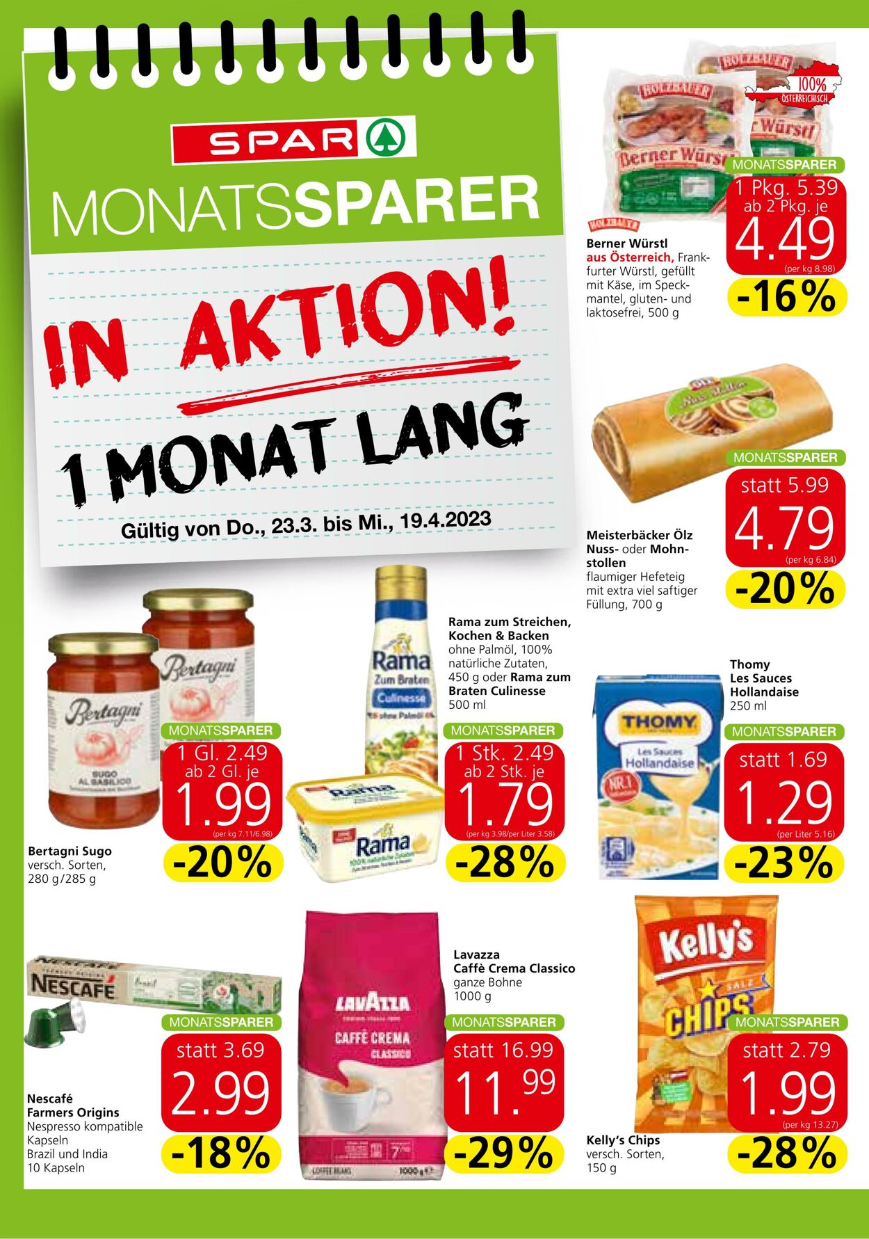 Prospekt Spar 23.03.2023 - 29.03.2023