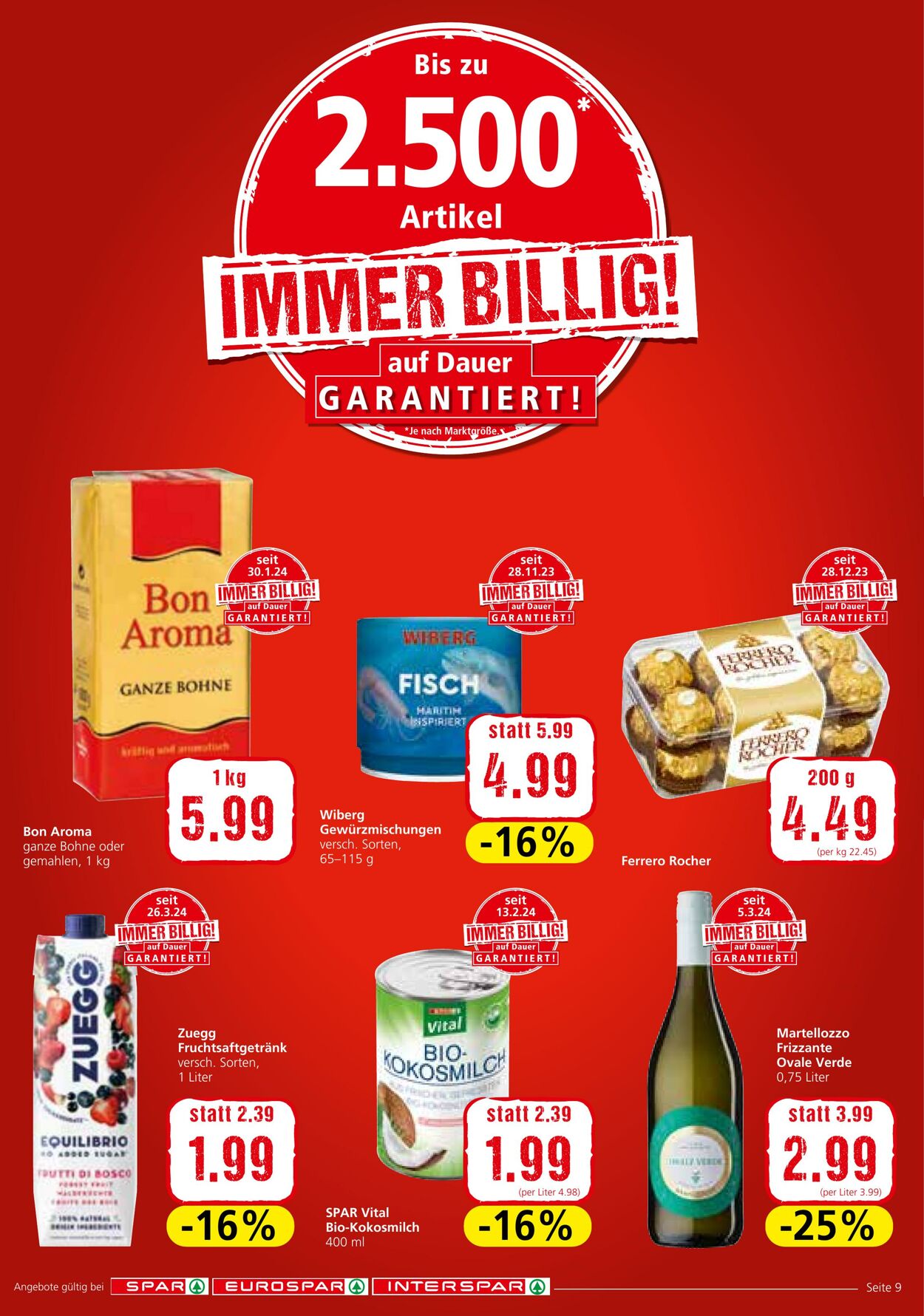 Prospekt Spar 11.04.2024 - 17.04.2024