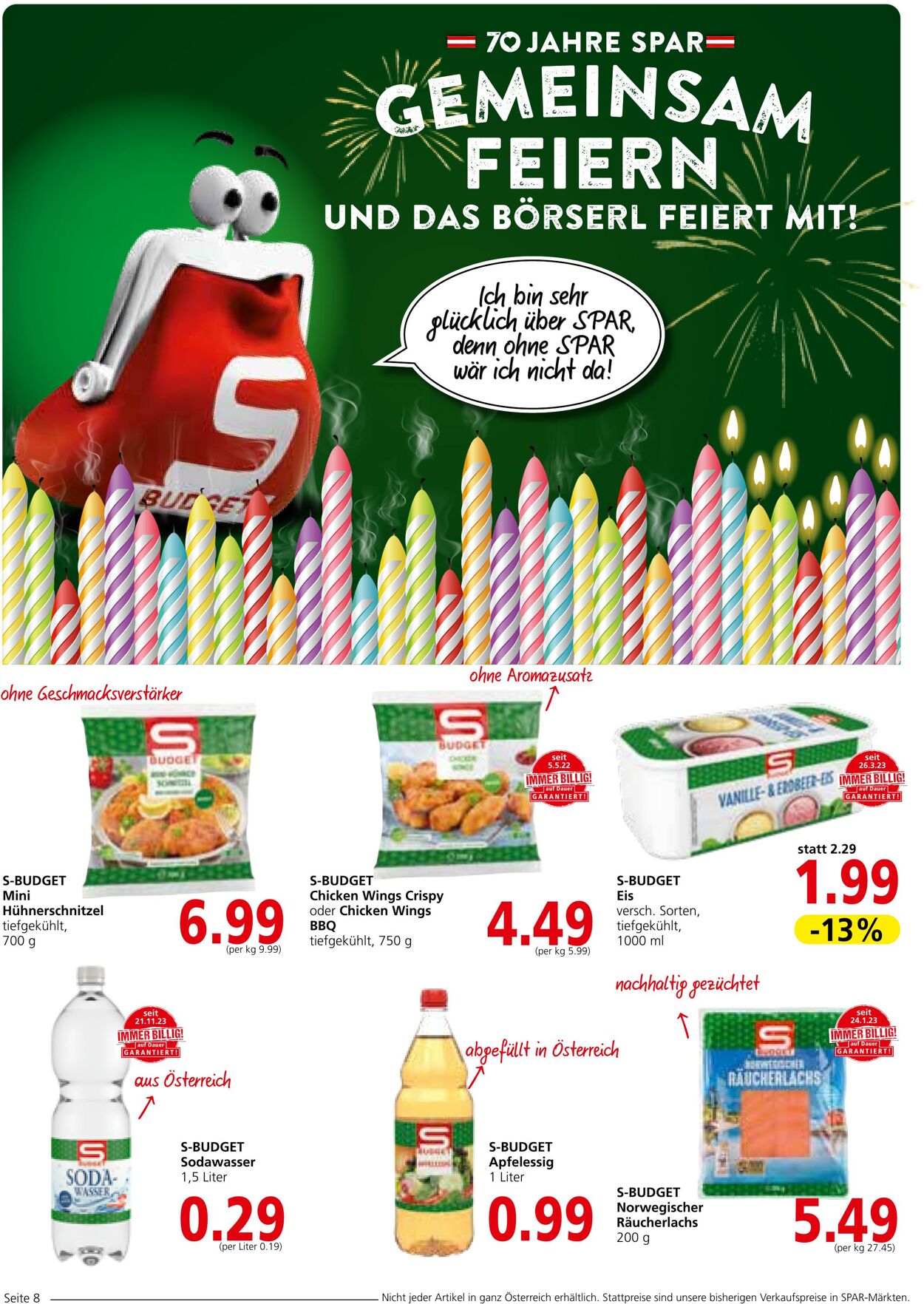 Prospekt Spar 11.04.2024 - 17.04.2024