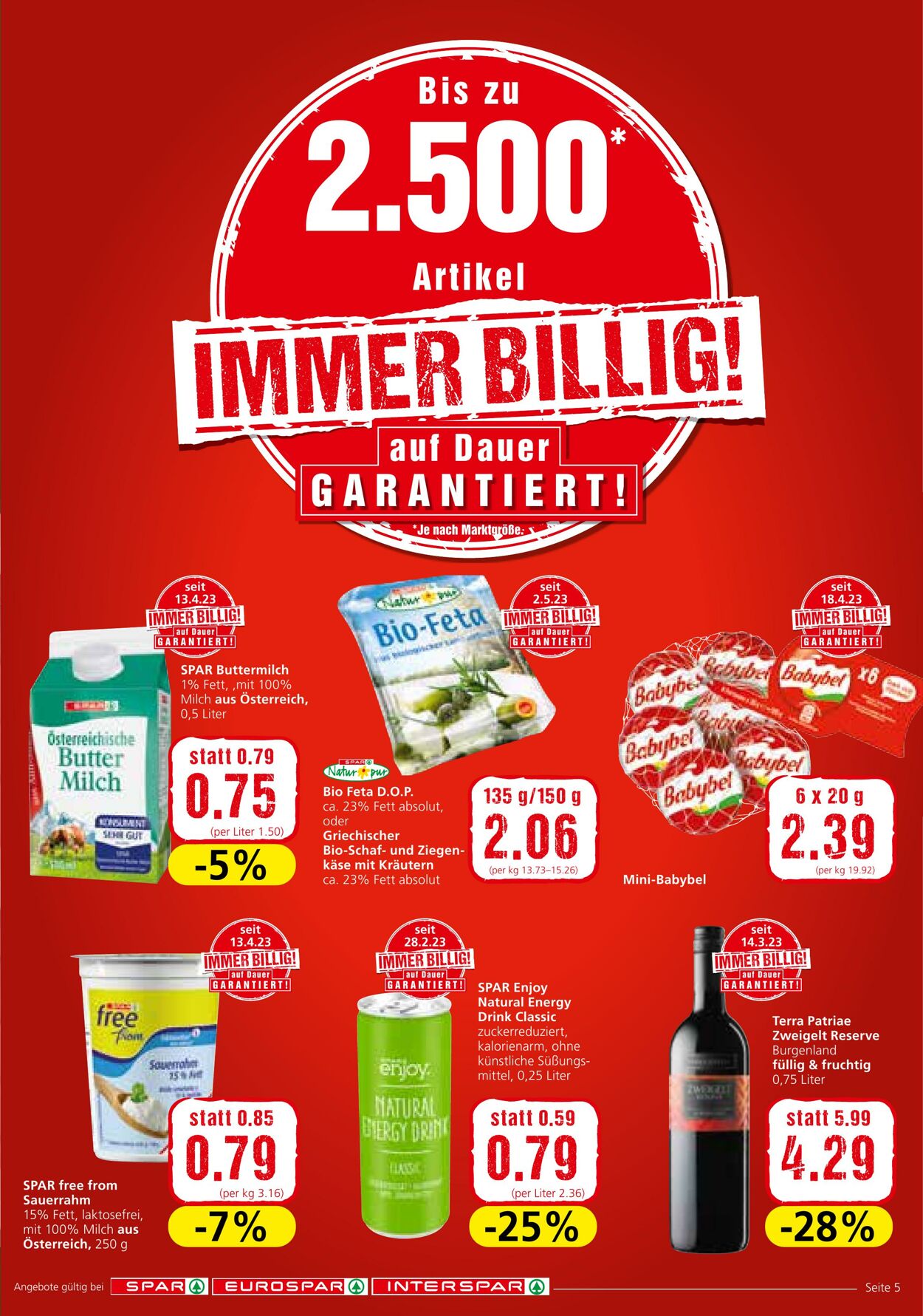 Prospekt Spar 17.05.2023 - 24.05.2023