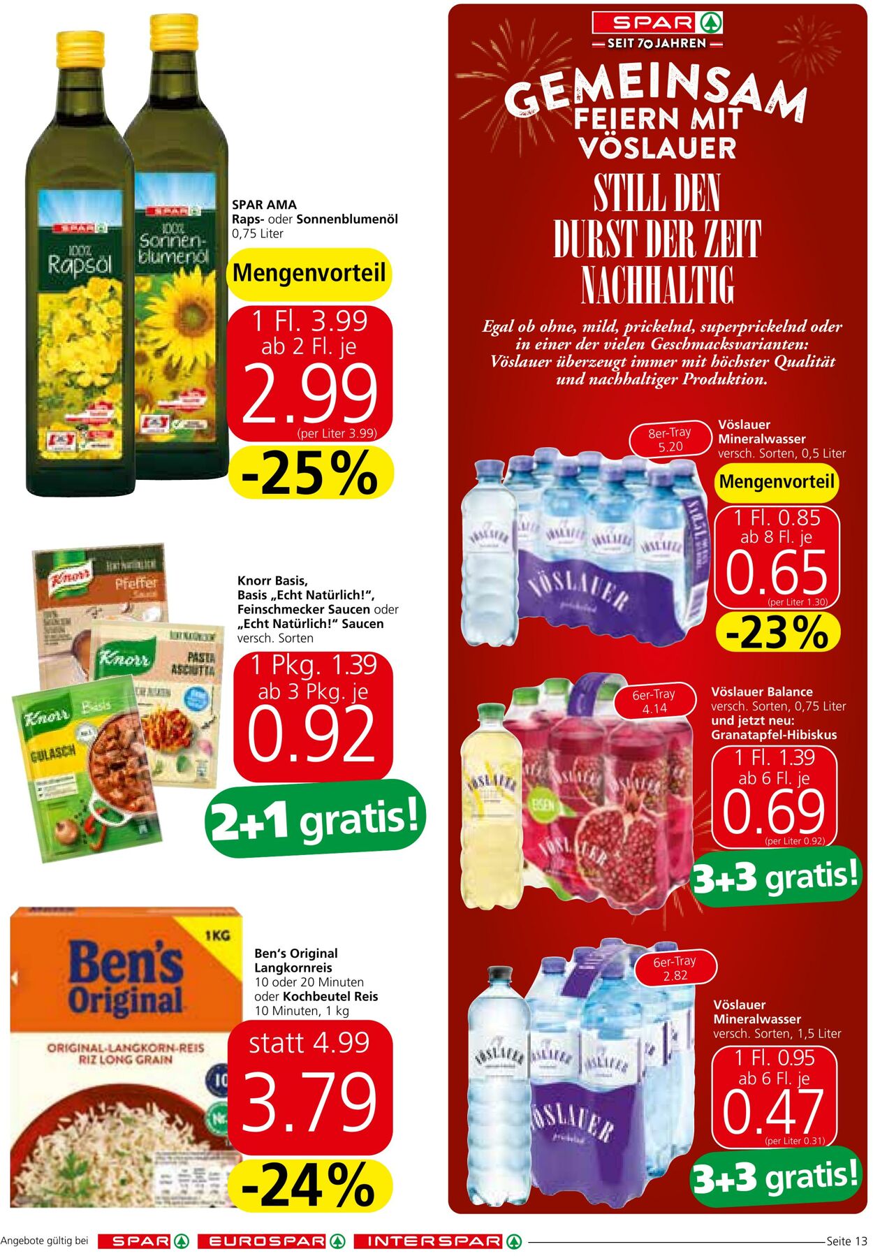 Prospekt Spar 13.06.2024 - 26.06.2024