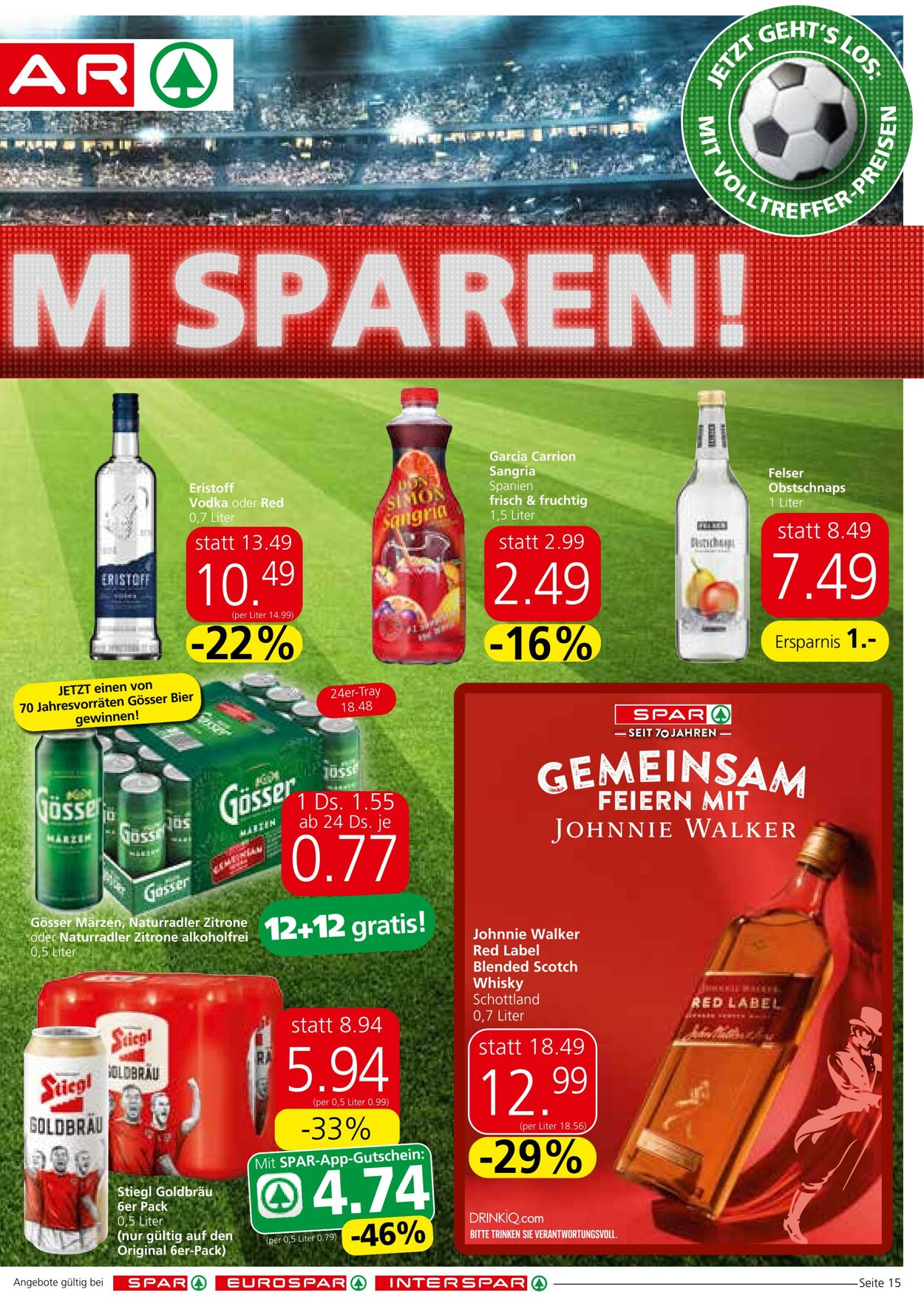 Prospekt Spar 13.06.2024 - 26.06.2024