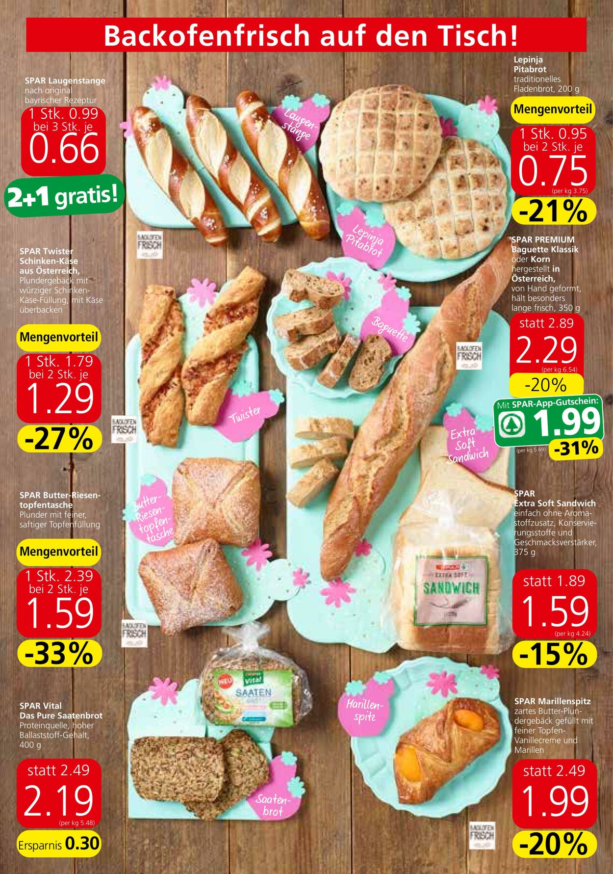 Prospekt Spar 01.08.2024 - 07.08.2024